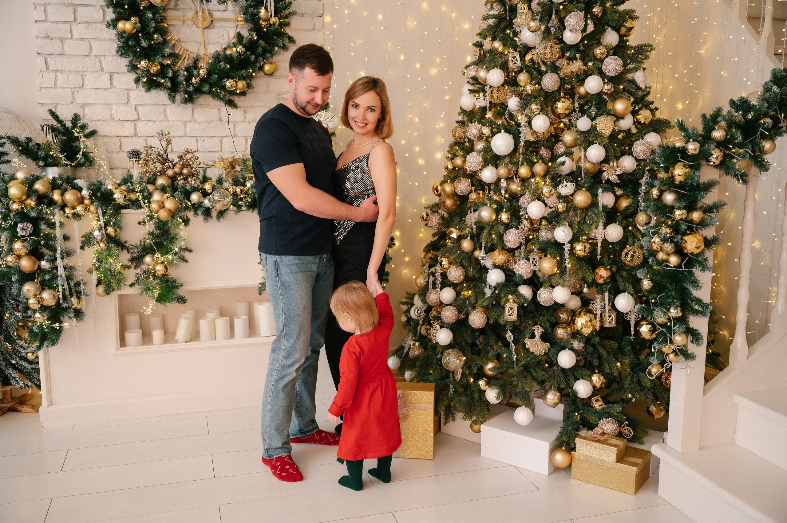 Новогодняя съемка. Свадебный видеограф в Москве Никонова Анна