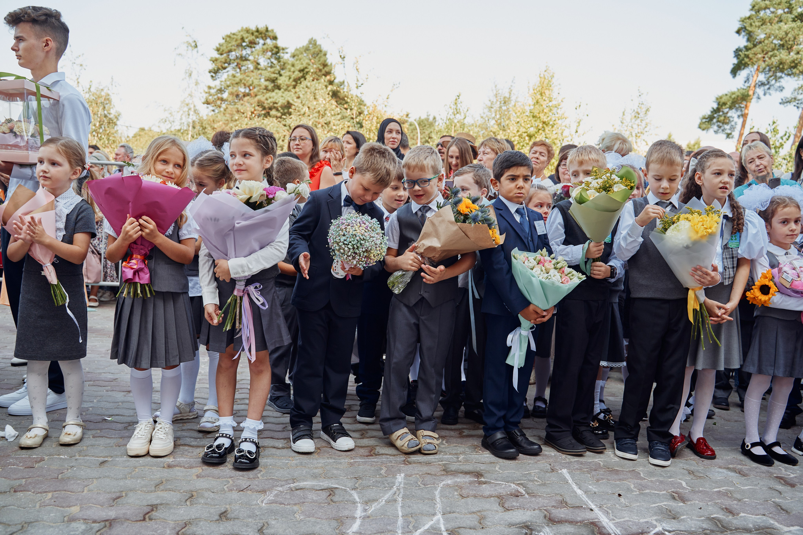 1 сентября 1Ж класс. Фотограф Москва Арина Клокова