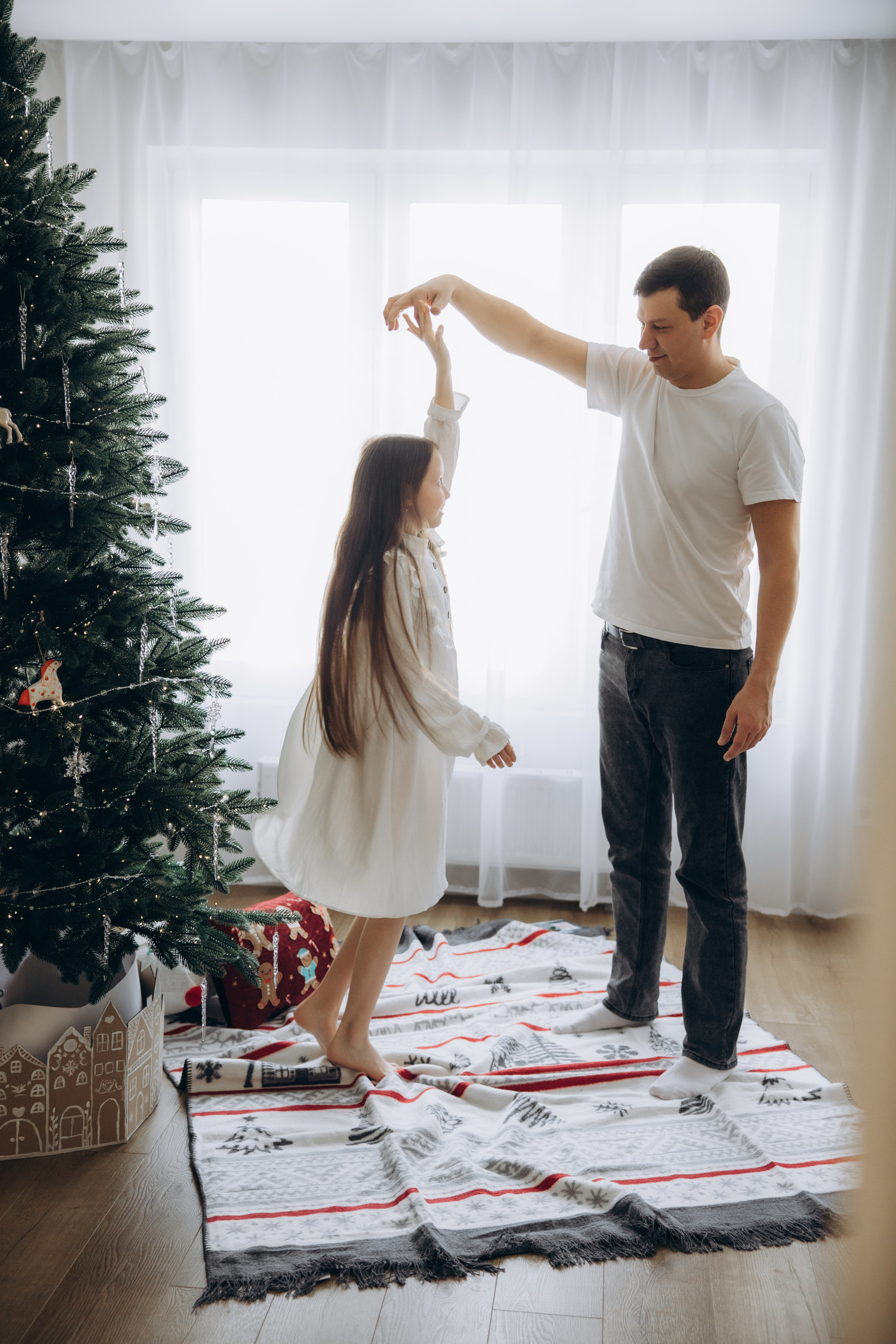 Домашняя новогодняя фотосессия. Свадебный, семейный фотограф в Иркутске Светлана Макаричева