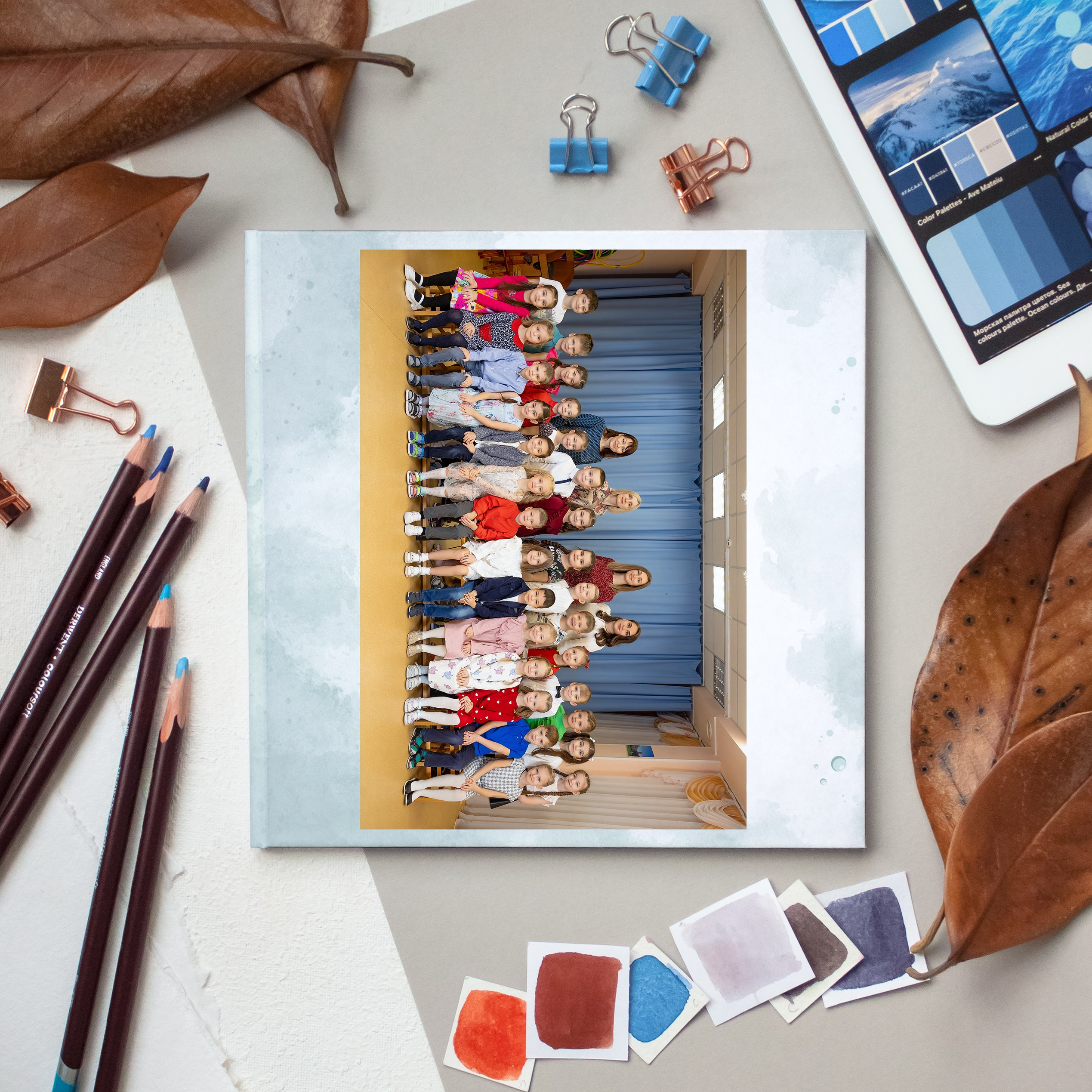 Дизайн «Пират» 20×20. Выпускные альбомы СПБ для садов и школ | Фотограф Олька Евченко