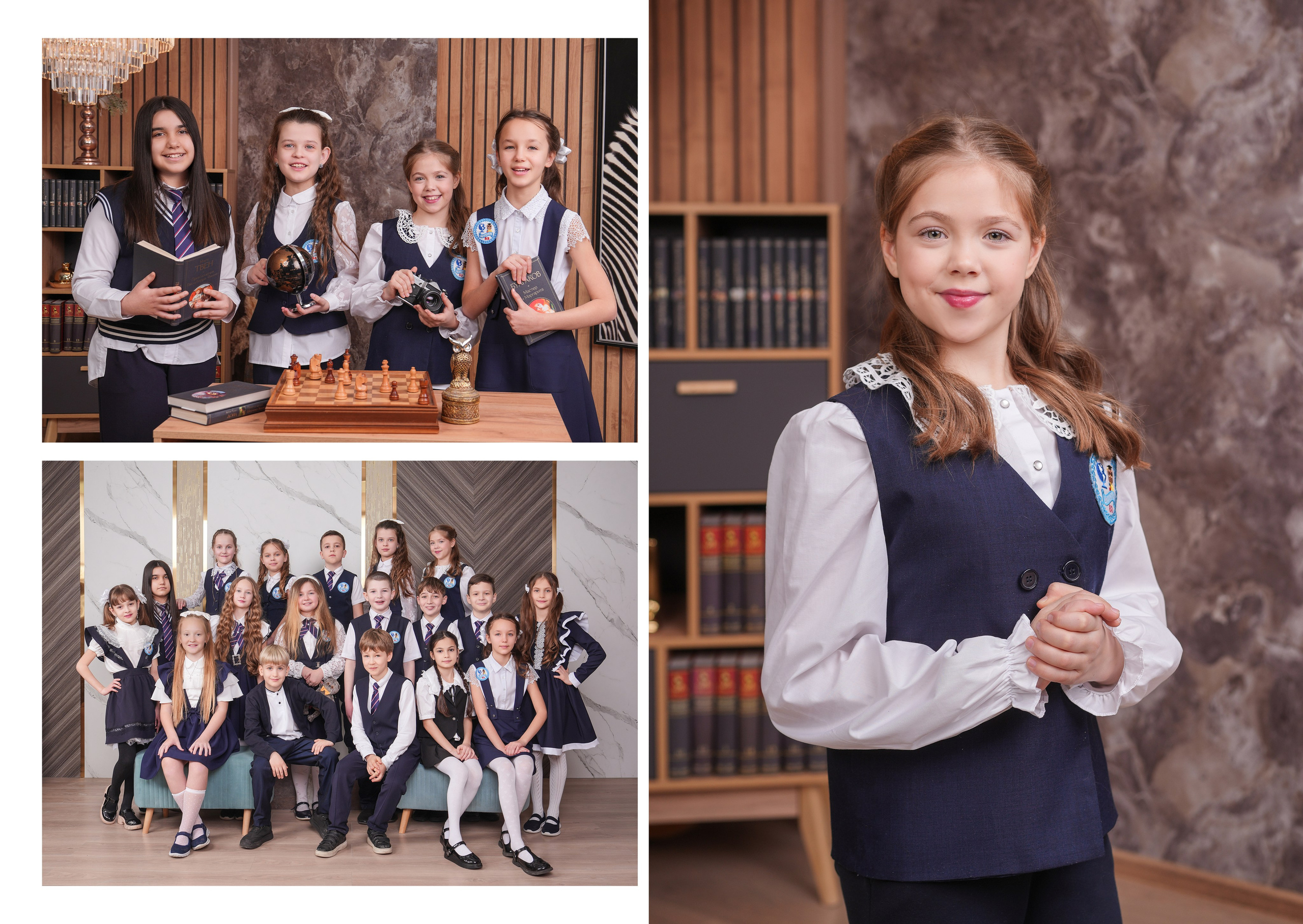 ШКОЛА 83 4 Б. Красивый выпускной альбом в Краснодаре