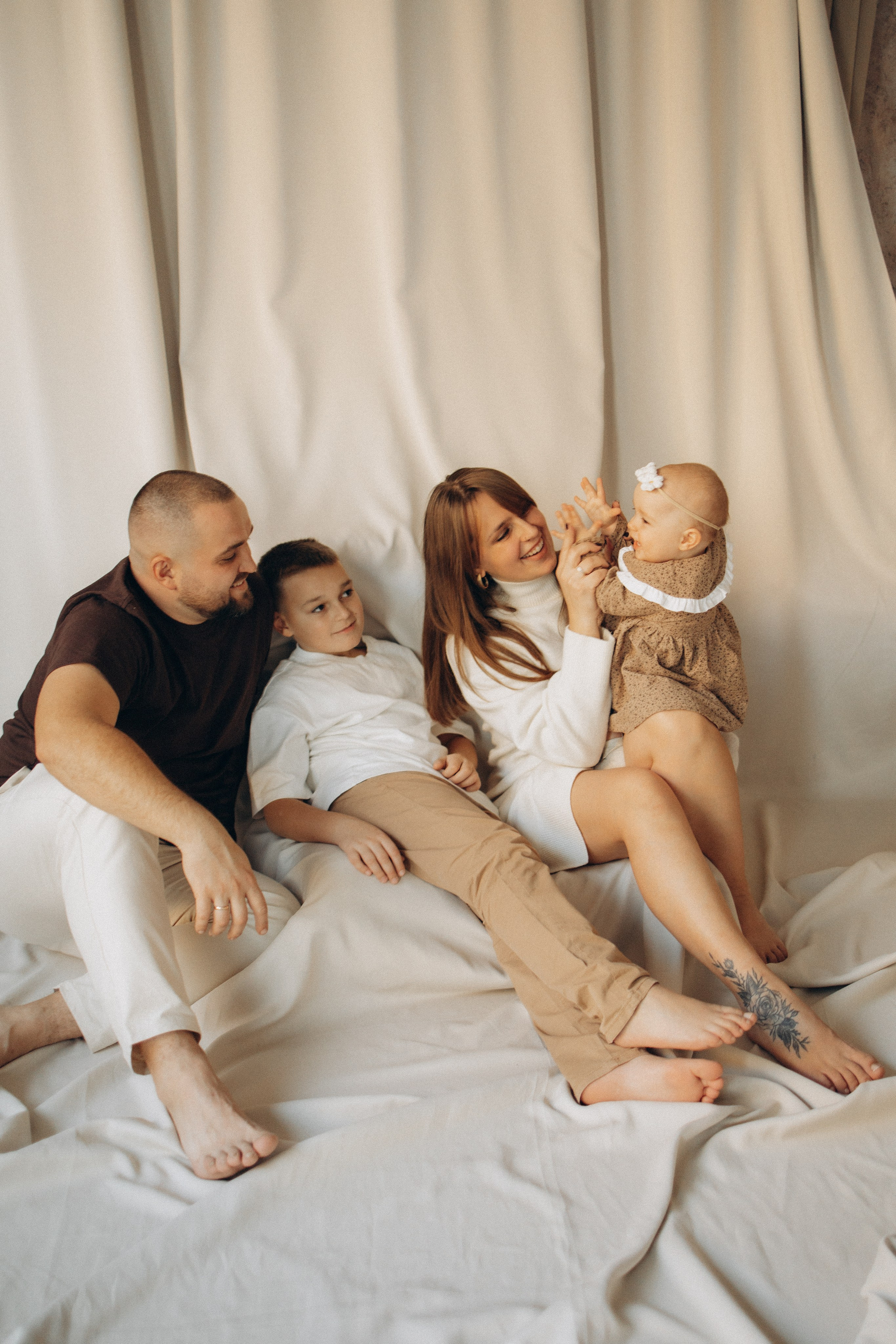 Первый годик Лизы. Семейный фотограф в Москве Анастасия Шалда