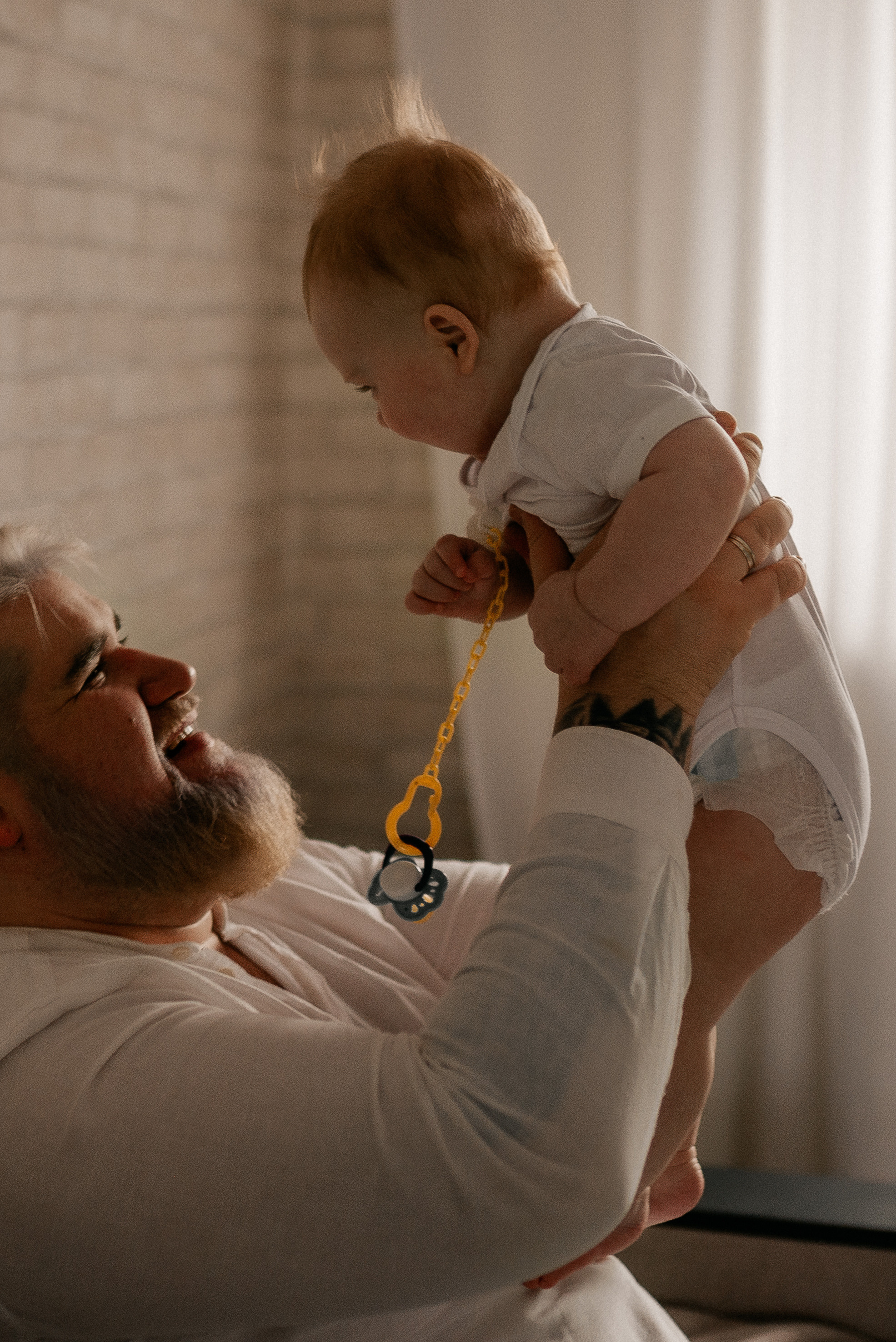 Семейная фотосессия дома. Семейный и детский фотограф в Санкт-Петербурге Маша Бичан
