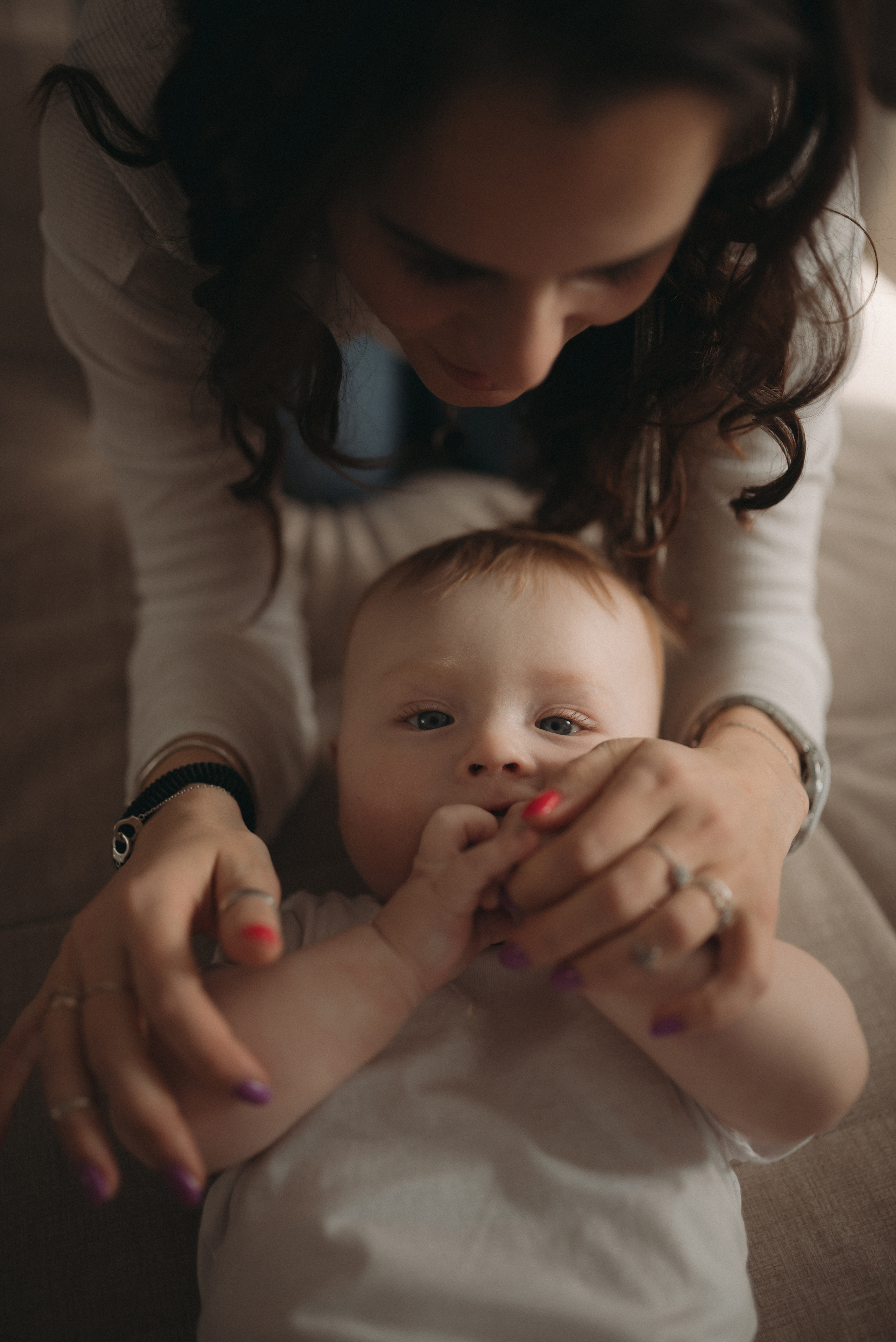 Семейная фотосессия дома. Семейный и детский фотограф в Санкт-Петербурге Маша Бичан