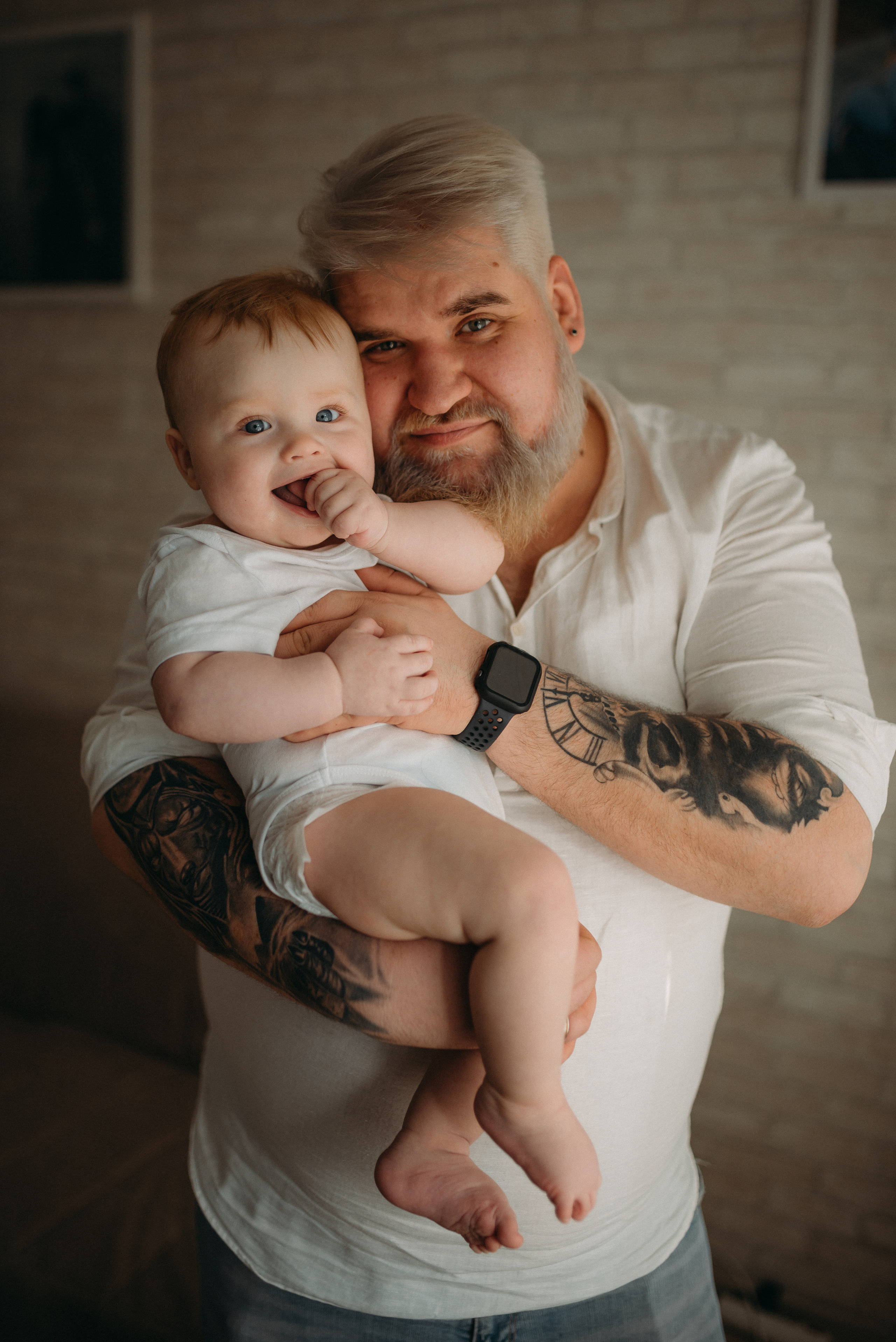 Семейная фотосессия дома. Семейный и детский фотограф в Санкт-Петербурге Маша Бичан