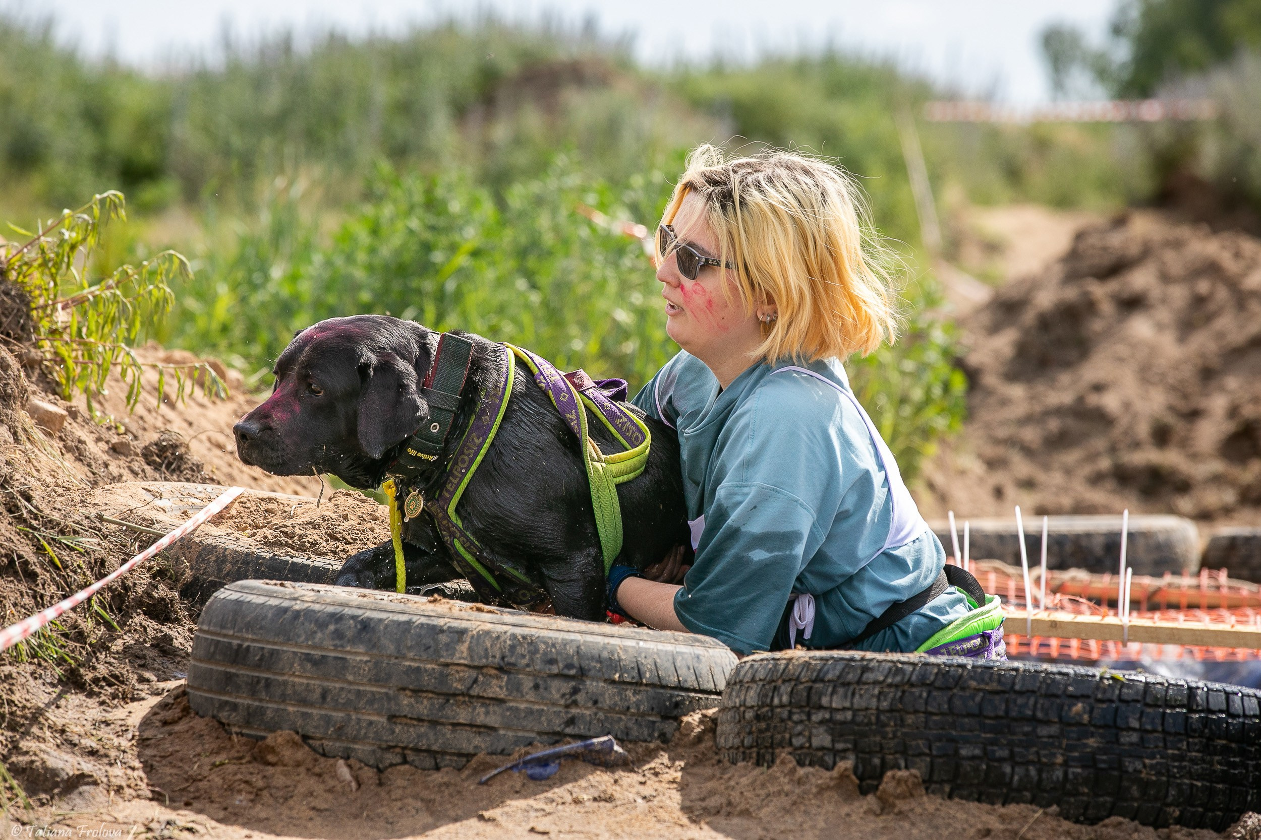 Фоторепортаж с забега с собаками. Фотограф-анималист в Москве и Московской области Татьяна Фролова