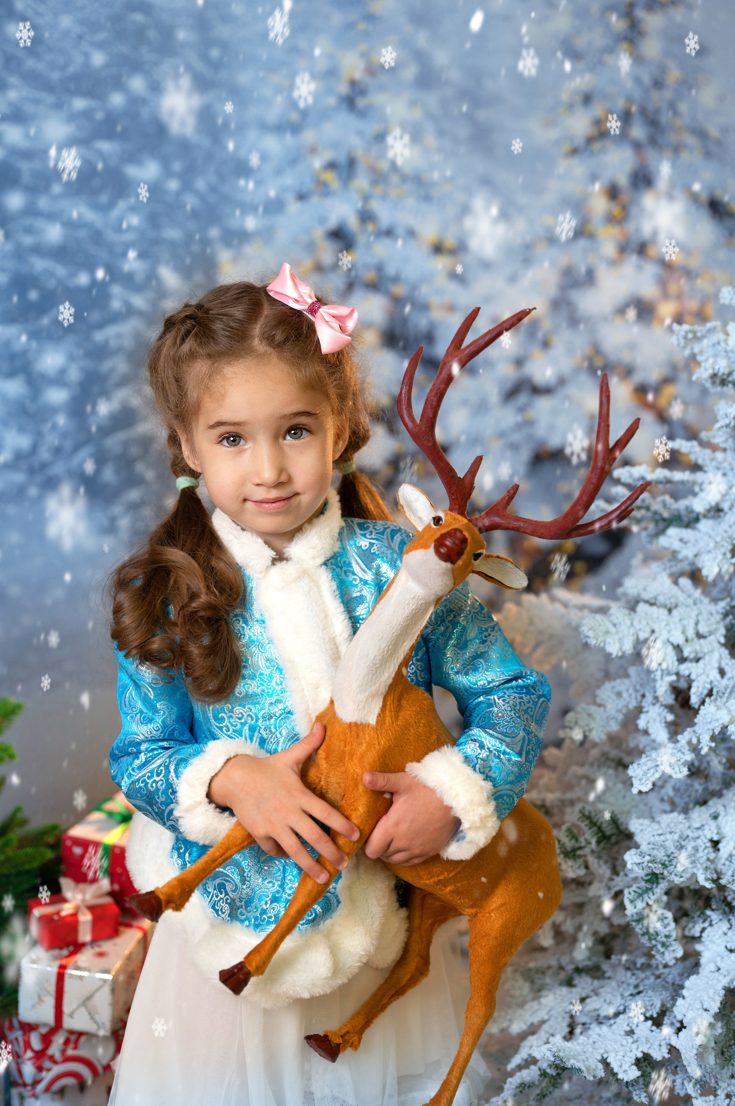 Новый год 2024 «Снежный». Фотограф новорожденных, семейный детский в Тюмени Татьяна Морозова