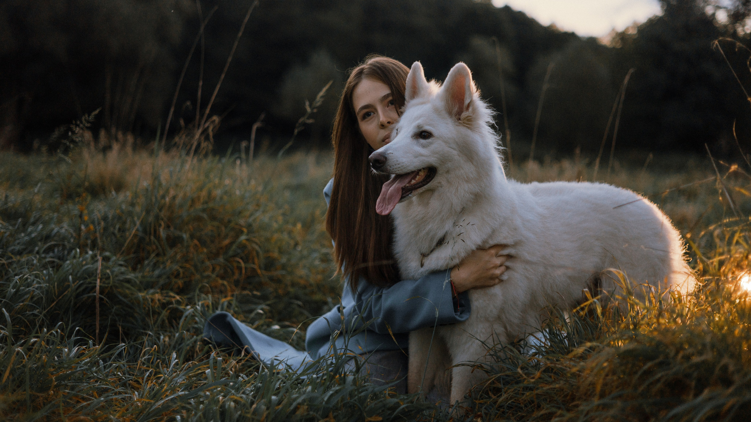 Вика и Уля. Фотограф-анималист Богданова Полина
