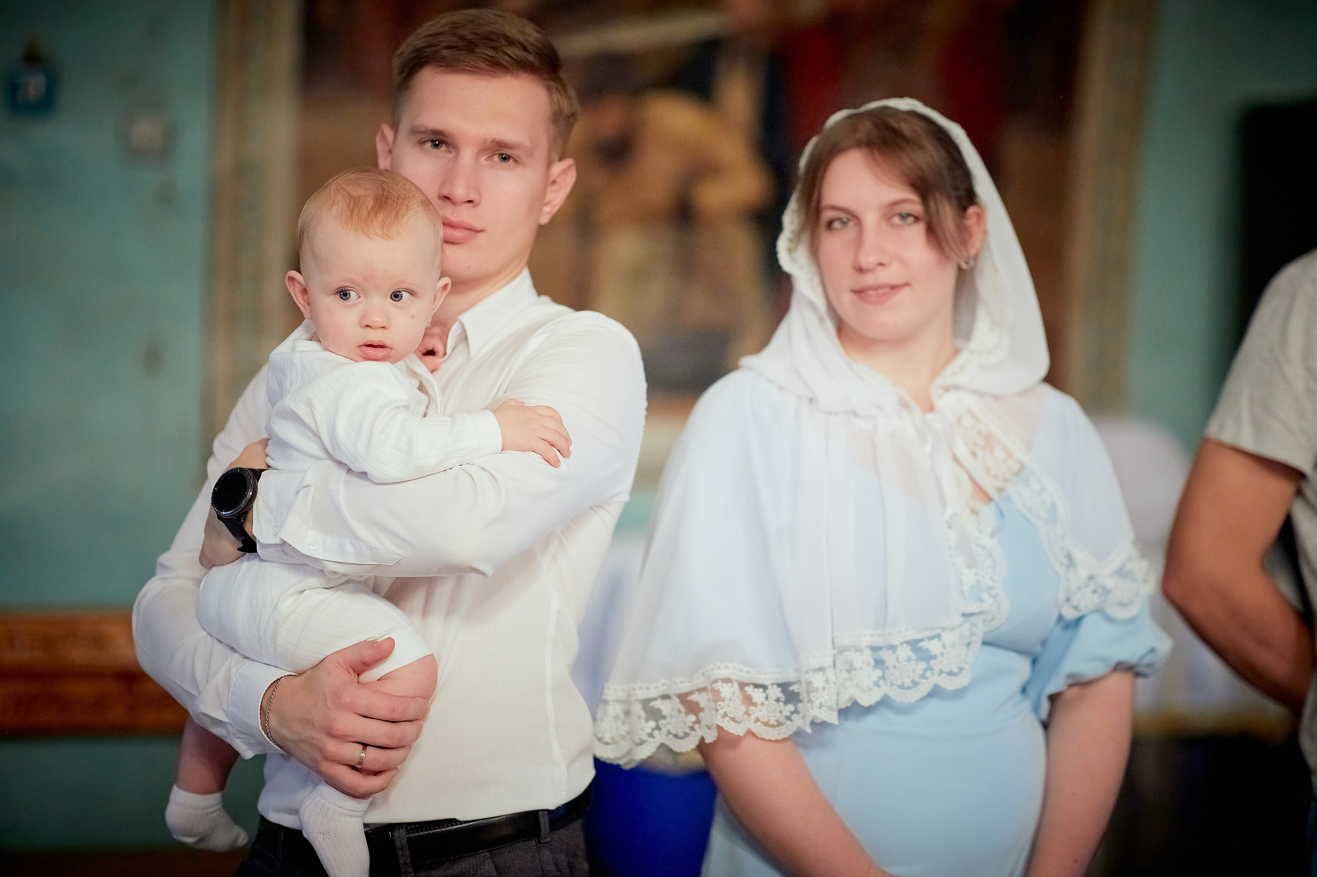 Крещение Егорушки. Семейный и детский фотограф в Ярославле Юлия Галашина