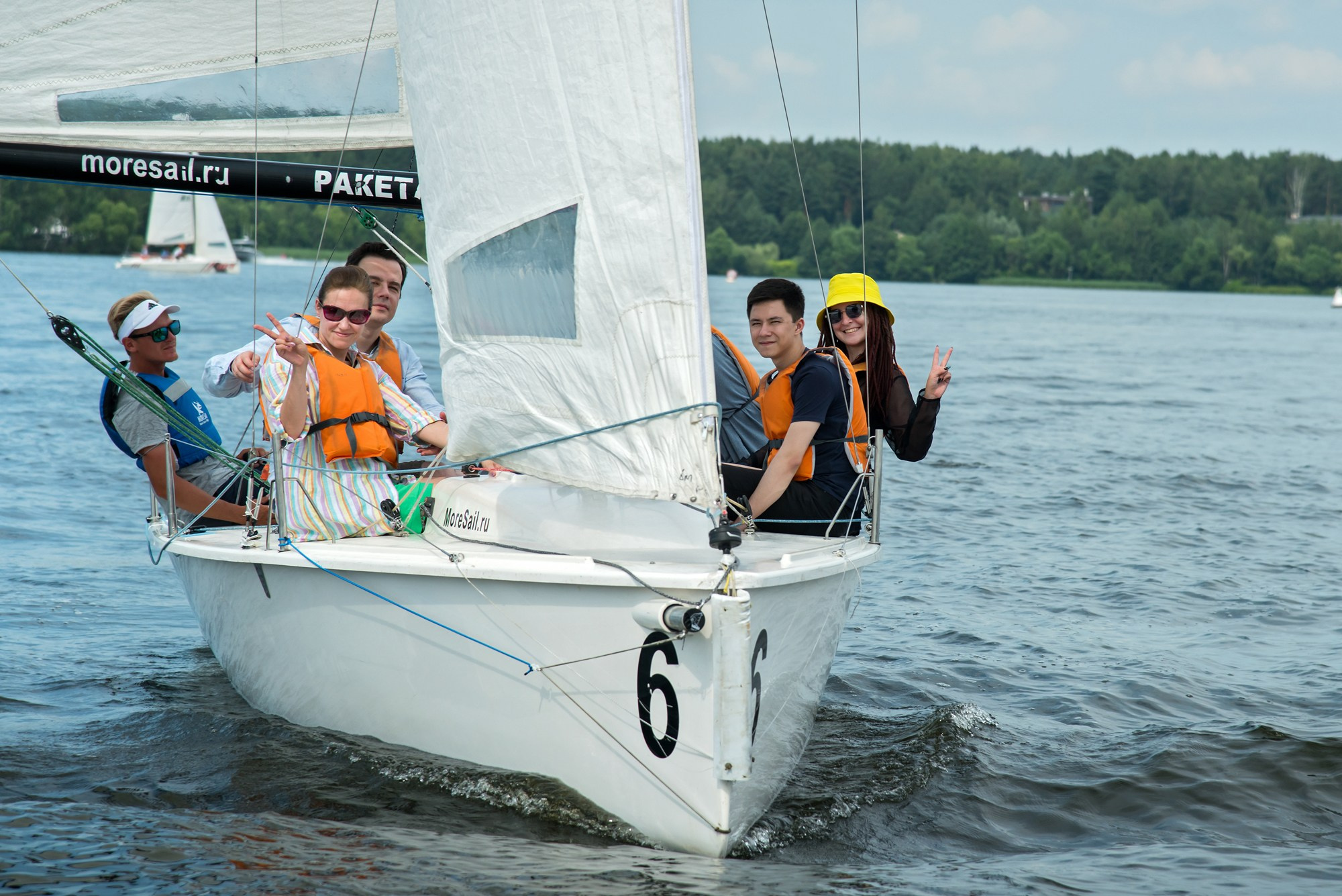 Парусная регата. Anzhina1.wfolio.pro