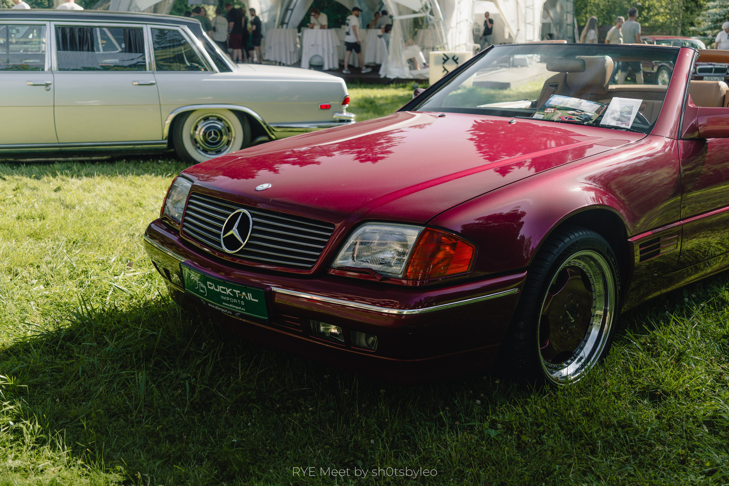 Масштабный летний фестиваль RYE Meet — встреча клуба любителей автомобилей старше 25-лет. Автомобильный фотограф Антон Цырулев