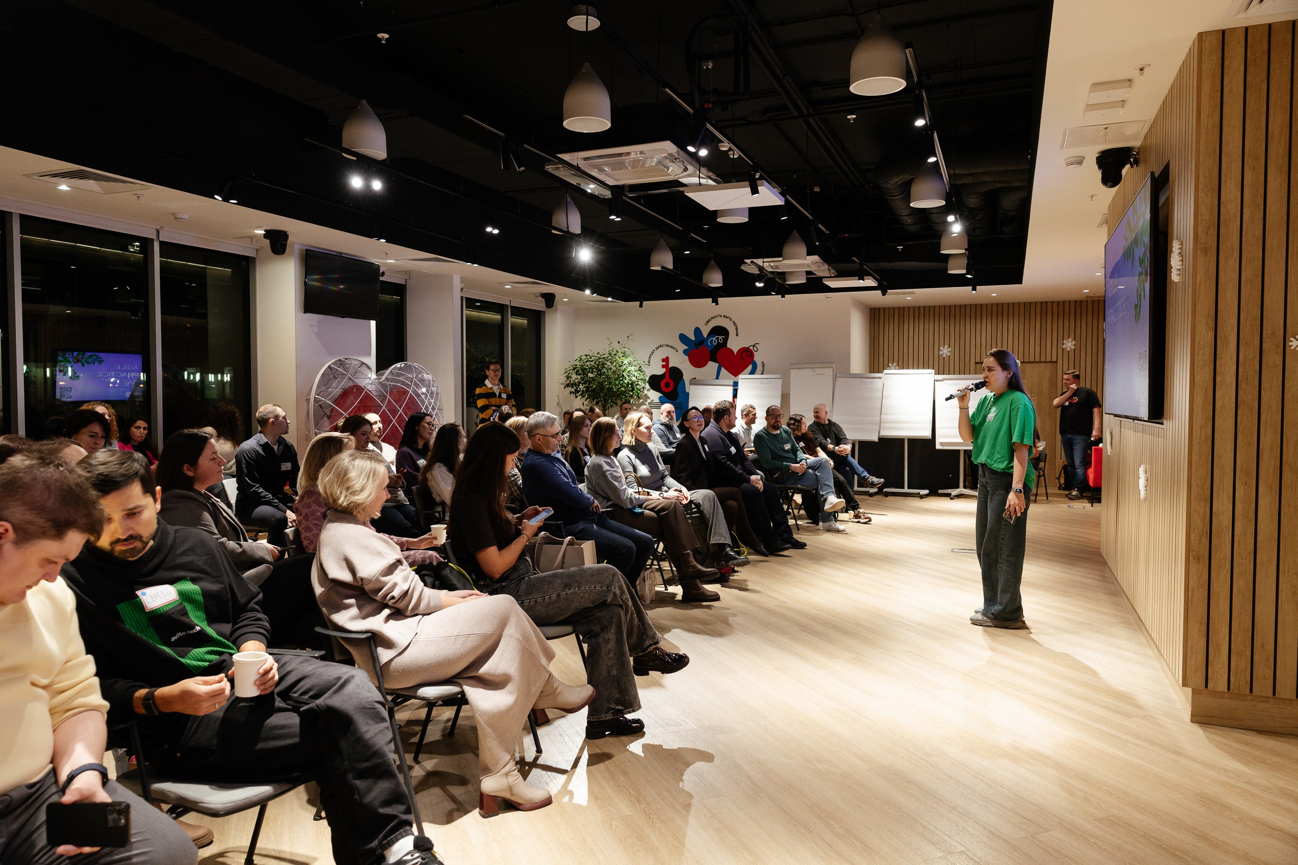 МТС hall: Agile practice day. Портретный и репортажный фотограф в Москве Олеся Лисарк