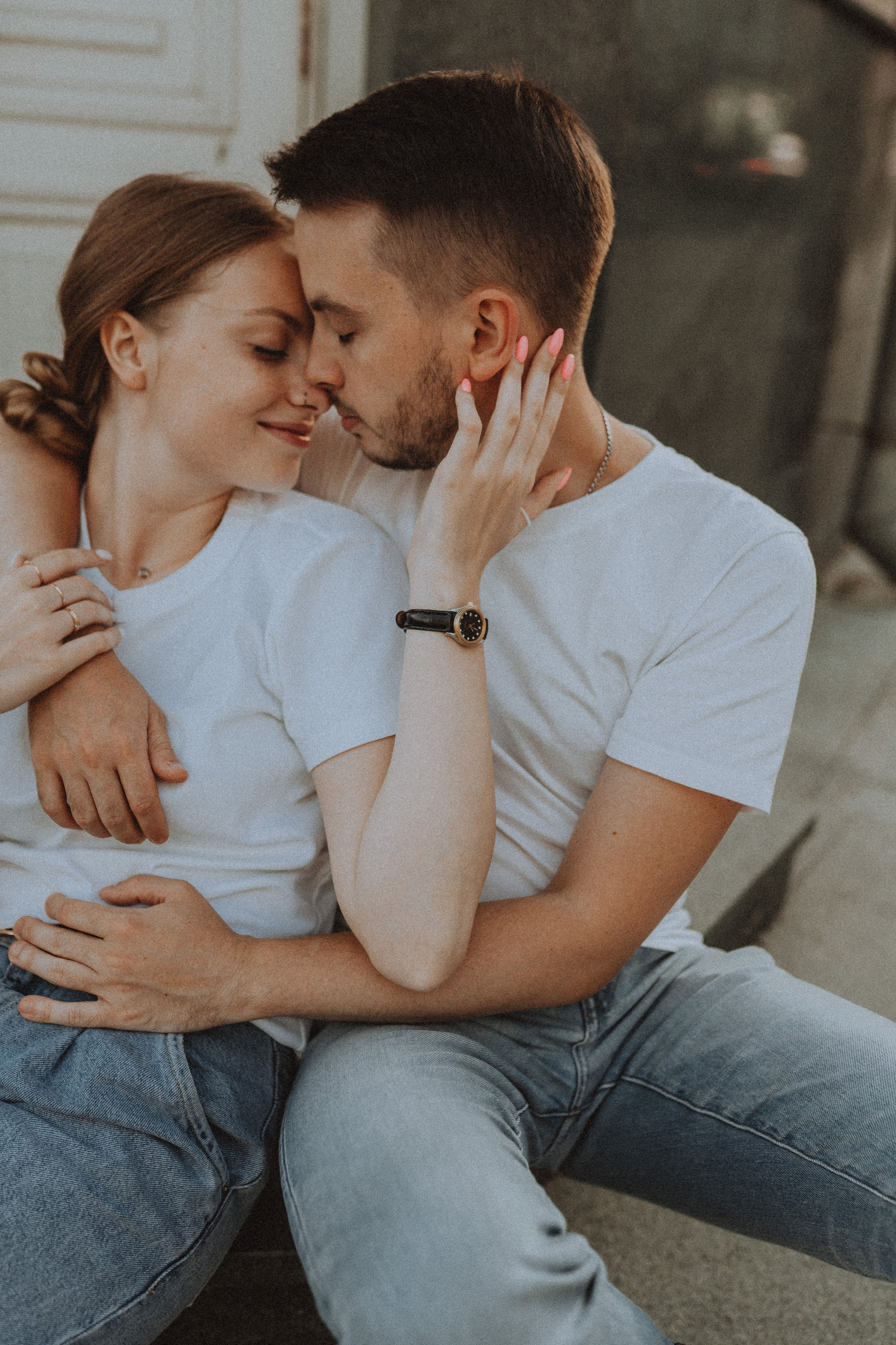 Двое в центре города. Семейный и свадебный фотограф в Москве Оксана Гапеева