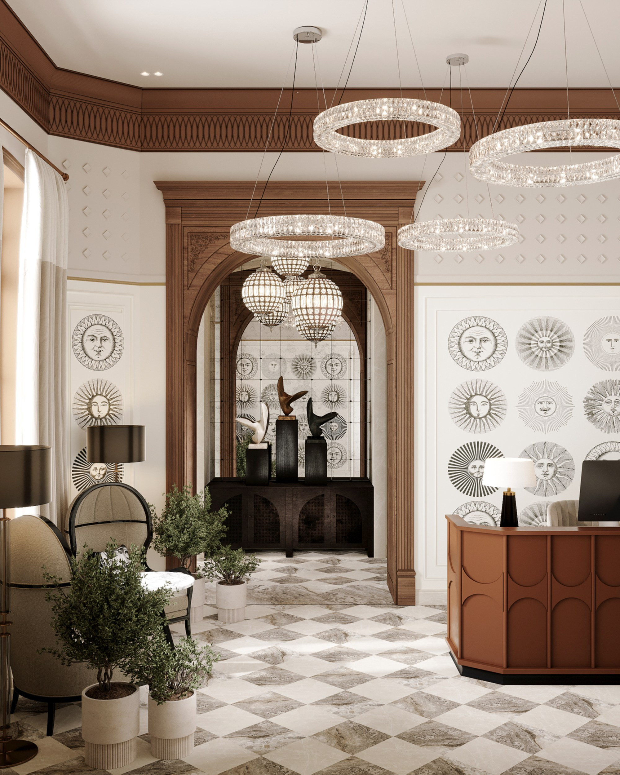 Hotel complex | castle 2nd floor | 2024. 3D Визуализатор Великородная Виктория