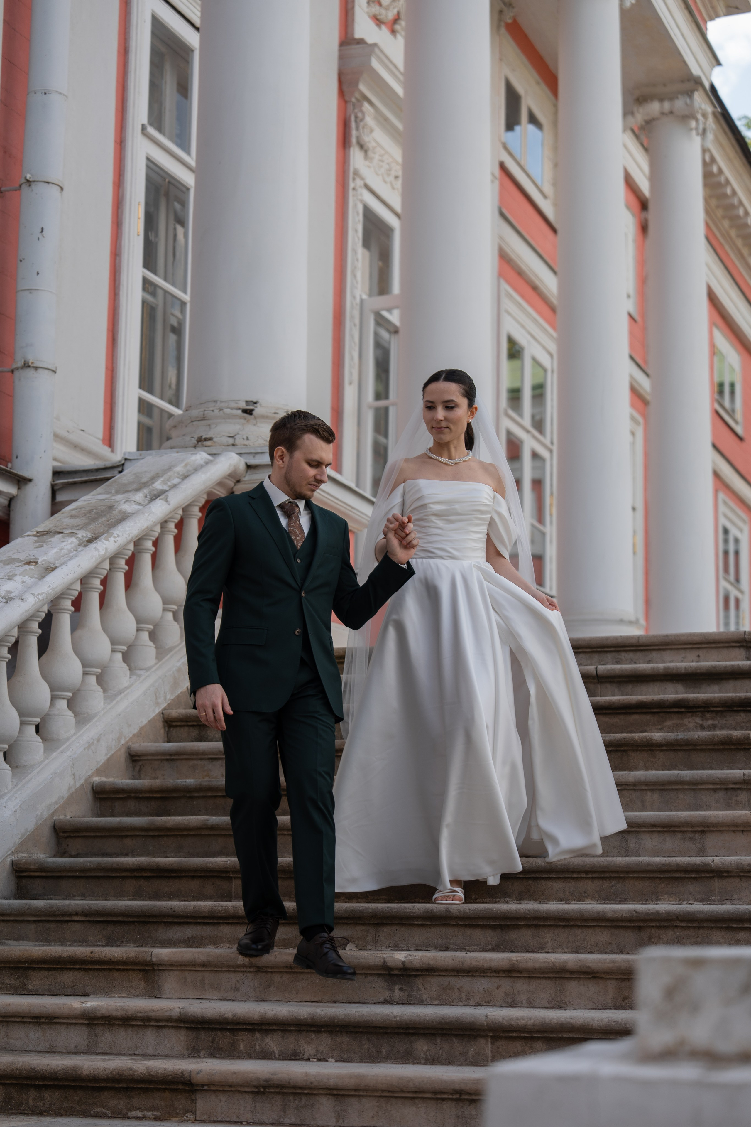 Влад и Илина в Кусково. Свадебный фотограф в Москве Анна Полушина