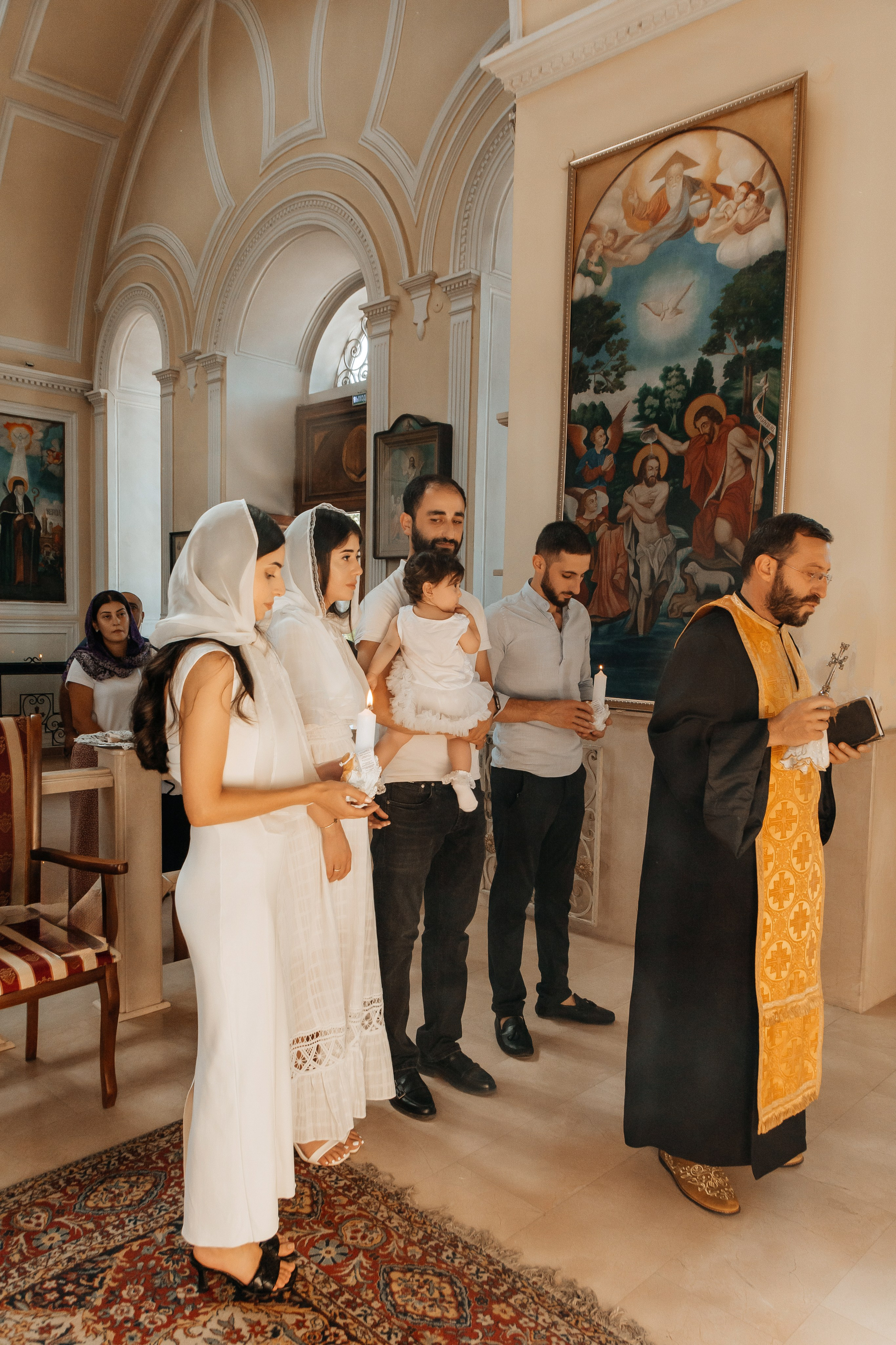 Крещение Евы церковь Сурб Хач. Семейный и детский фотограф Кущ Наташа