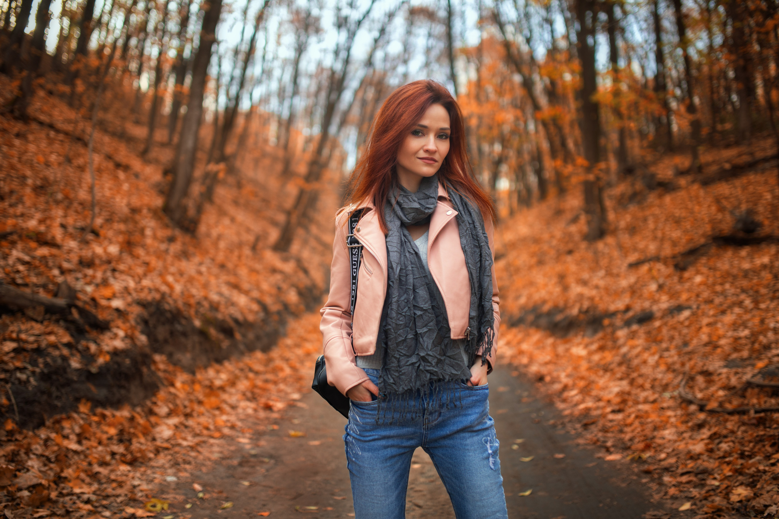 Осенняя фотосъемка с Еленой на природе в формате для «себя»