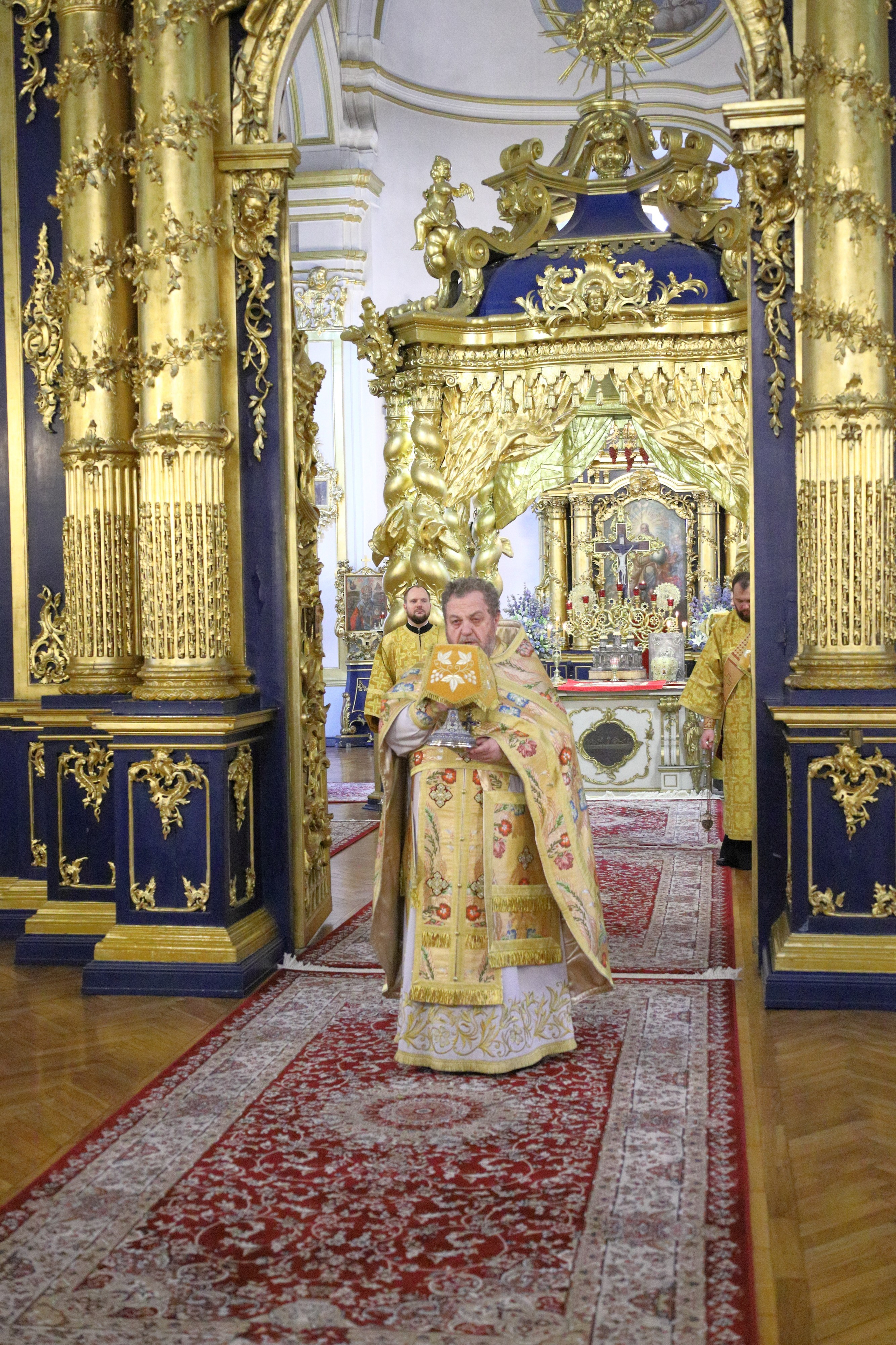 ПАМЯТЬ СВЯТЫХ ОТЦОВ VII ВСЕЛЕНСКОГО СОБОРА. НИКОЛО-БОГОЯВЛЕНСКИЙ МОРСКОЙ СОБОР