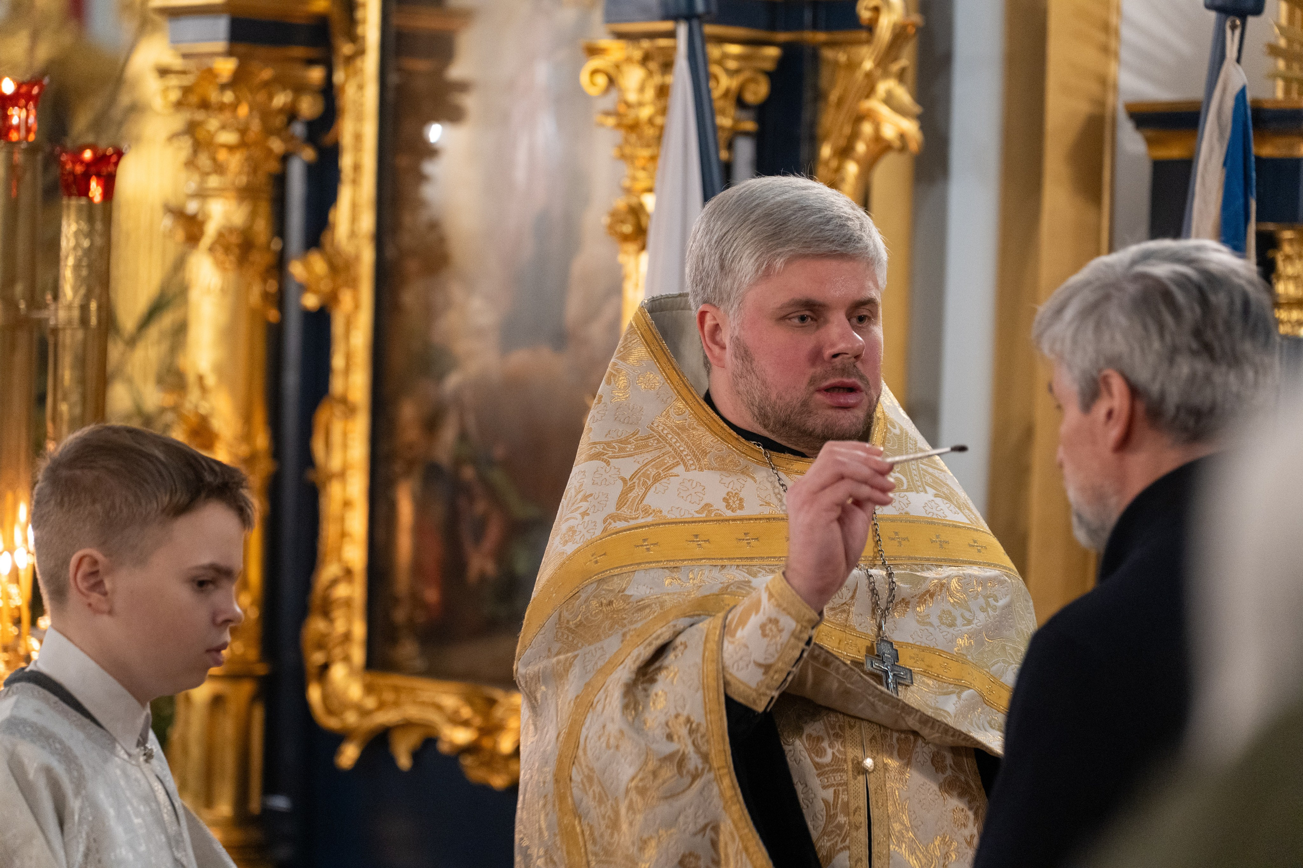 Праздничное бдение в Николо-Богоявленском морском соборе. НИКОЛО-БОГОЯВЛЕНСКИЙ МОРСКОЙ СОБОР