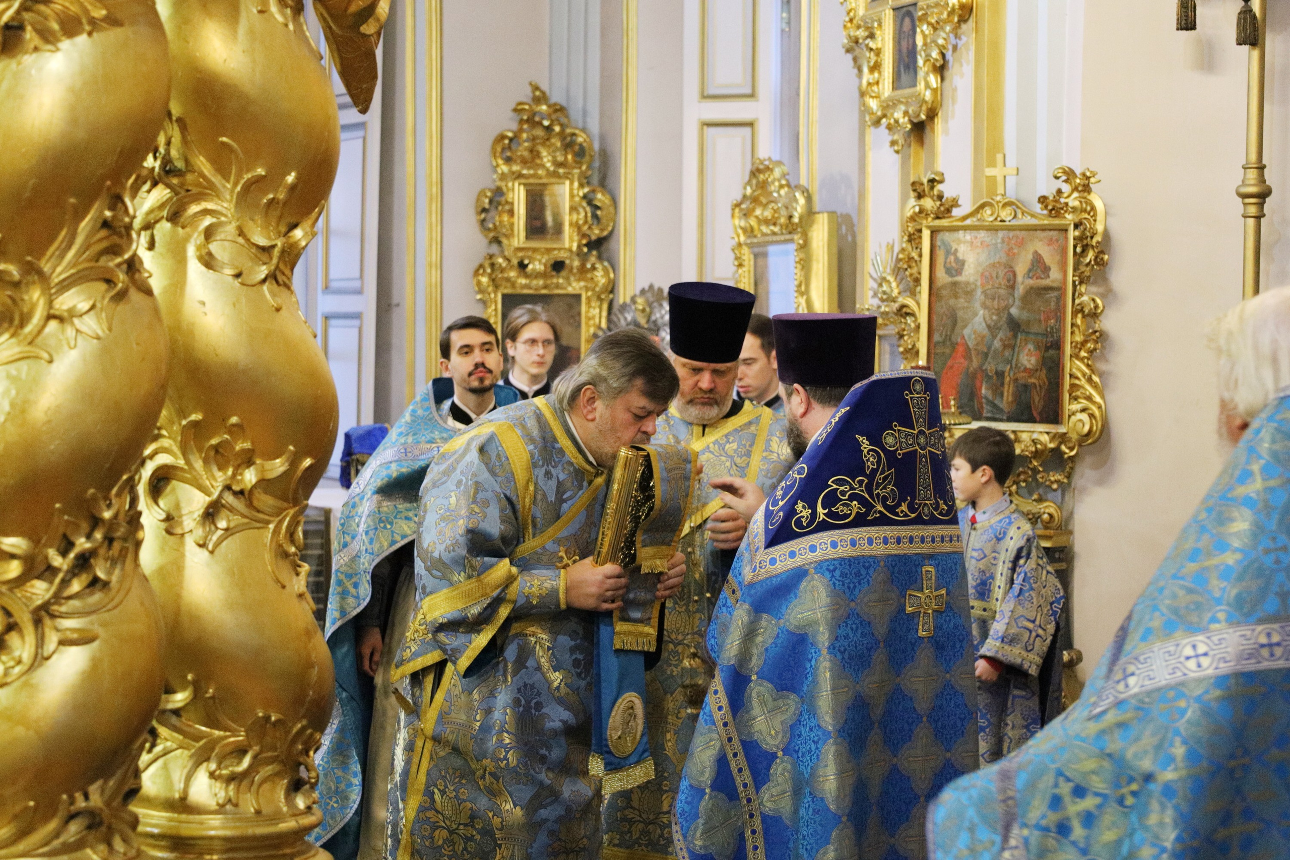 НЕДЕЛЯ 24-Я ПО ПЯТИДЕСЯТНИЦЕ. ОТДАНИЕ ПРАЗДНИКА ВВЕДЕНИЯ ВО ХРАМ ПРЕСВЯТОЙ БОГОРОДИЦЫ. НИКОЛО-БОГОЯВЛЕНСКИЙ МОРСКОЙ СОБОР