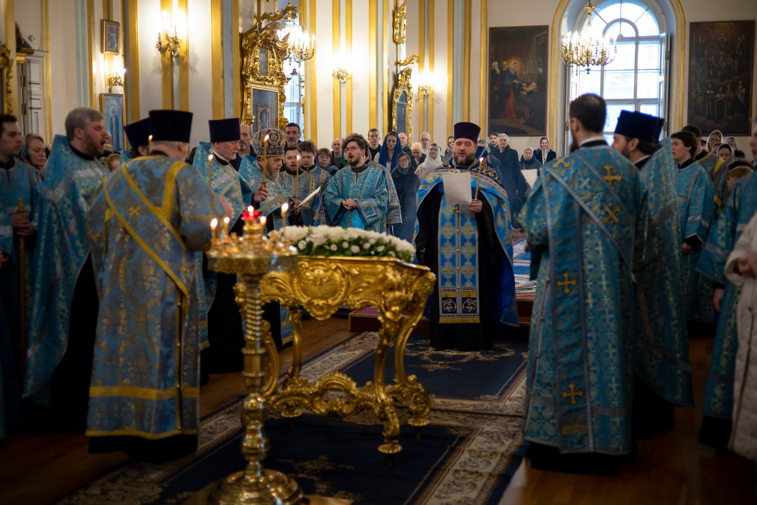 ПРЕДПРАЗДНСТВО БЛАГОВЕЩЕНИЯ ПРЕСВЯТОЙ БОГОРОДИЦЫ. НИКОЛО-БОГОЯВЛЕНСКИЙ МОРСКОЙ СОБОР
