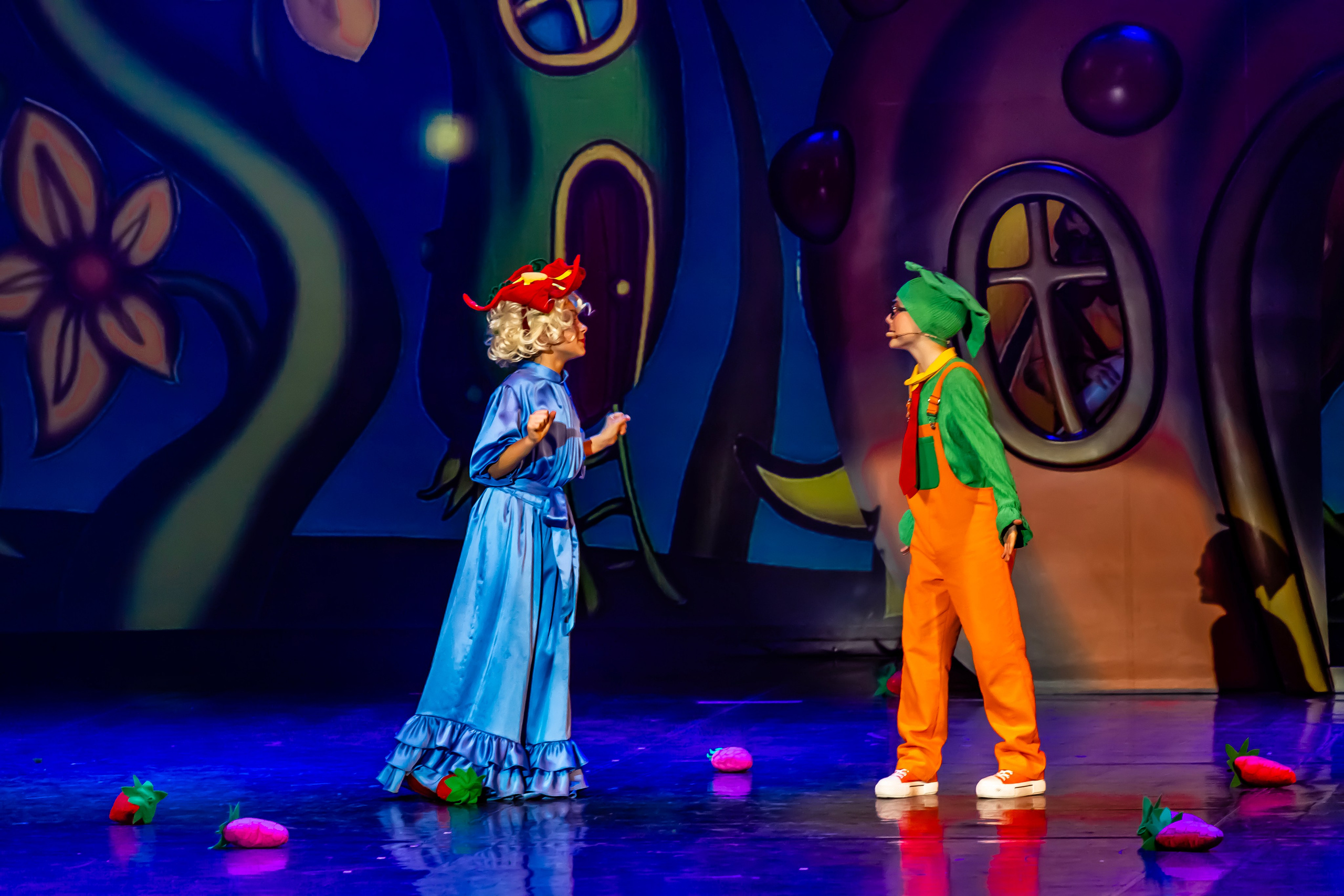 Мюзикл «Незнайка в царстве малюток» премьера Сочи солнышки и Сочи Соло. Фотограф в Сочи Юрий Шептаев