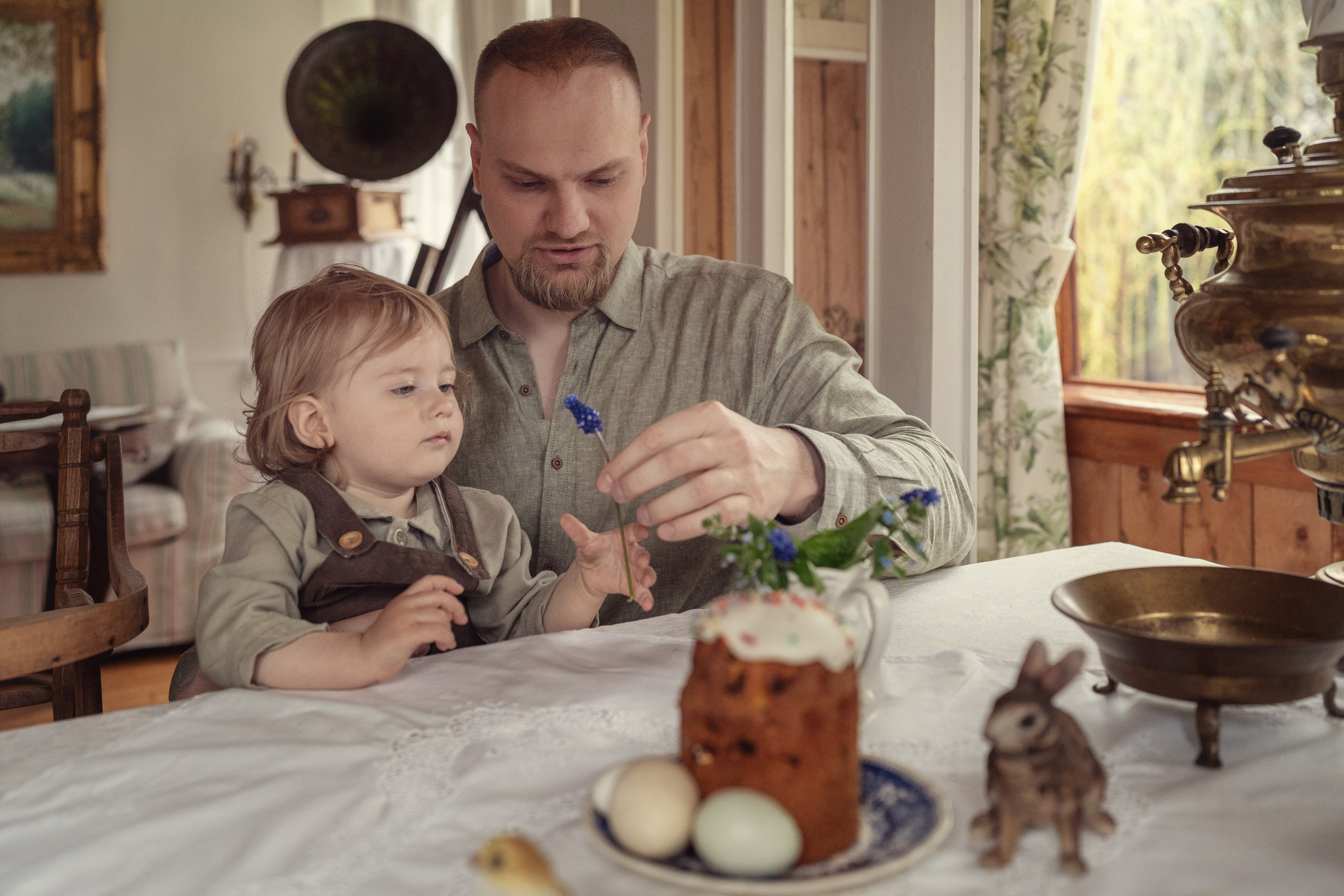Пасхальный кролик. Семейный фотограф Новая Рига (Звенигород, Истра) Евгения Литовченко