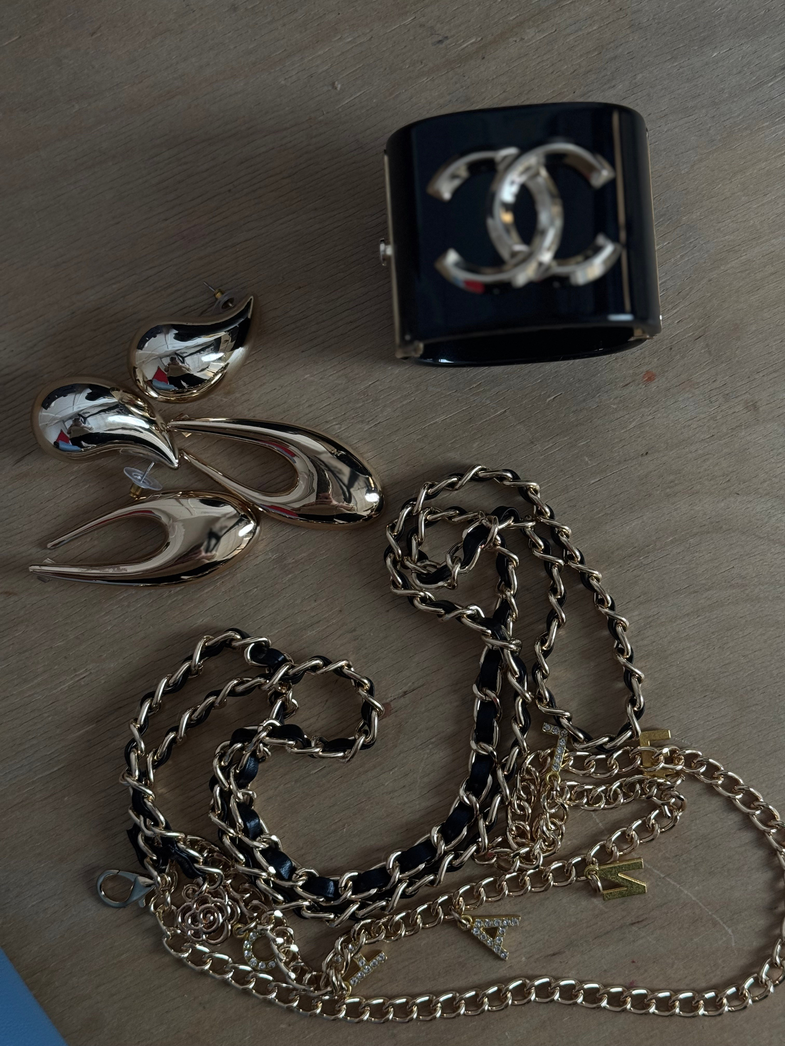 браслет и пояс в стиле CHANEL