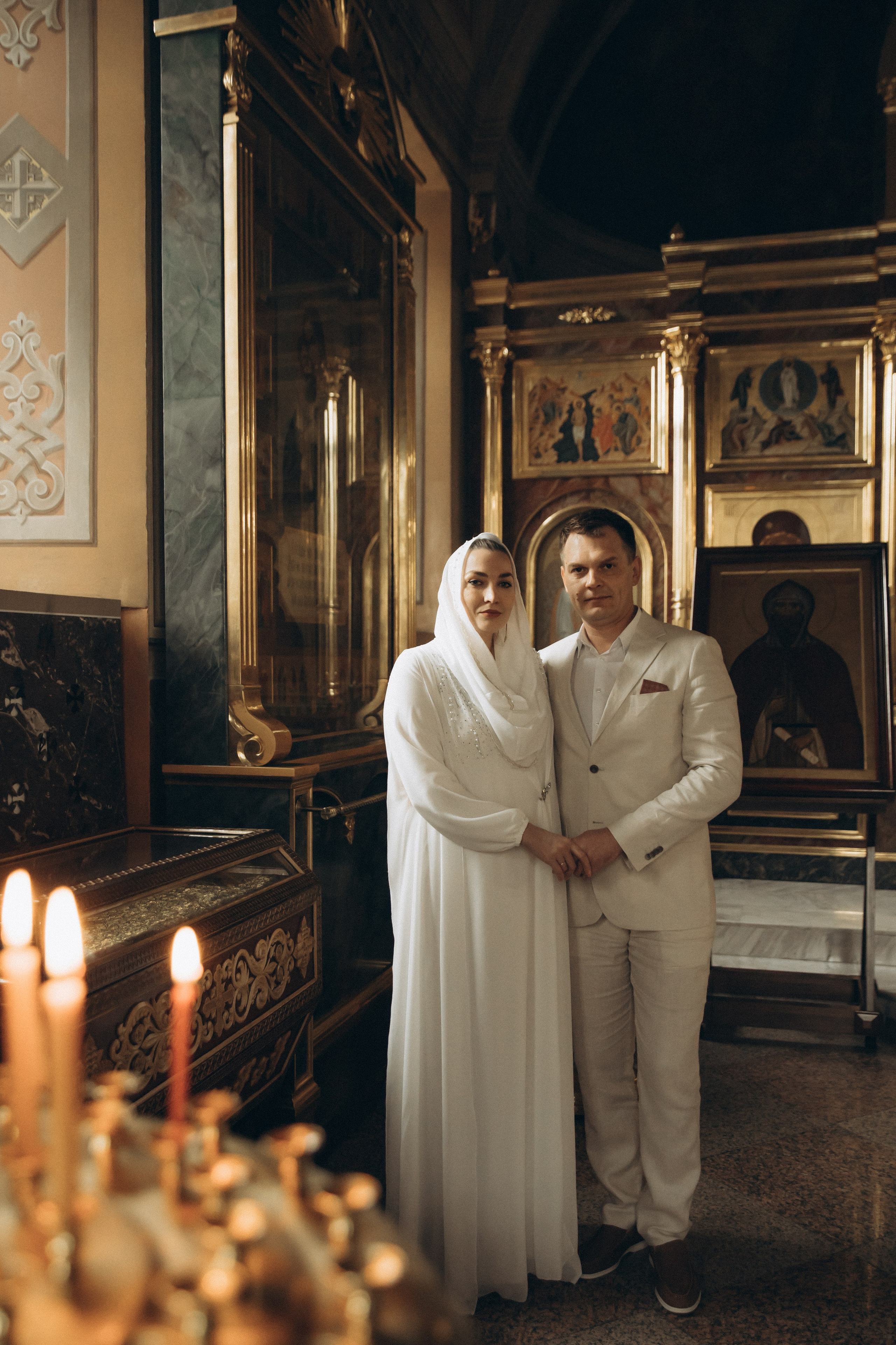 Венчание. Семейный фотограф в Москве и Королеве Евгения Баукова