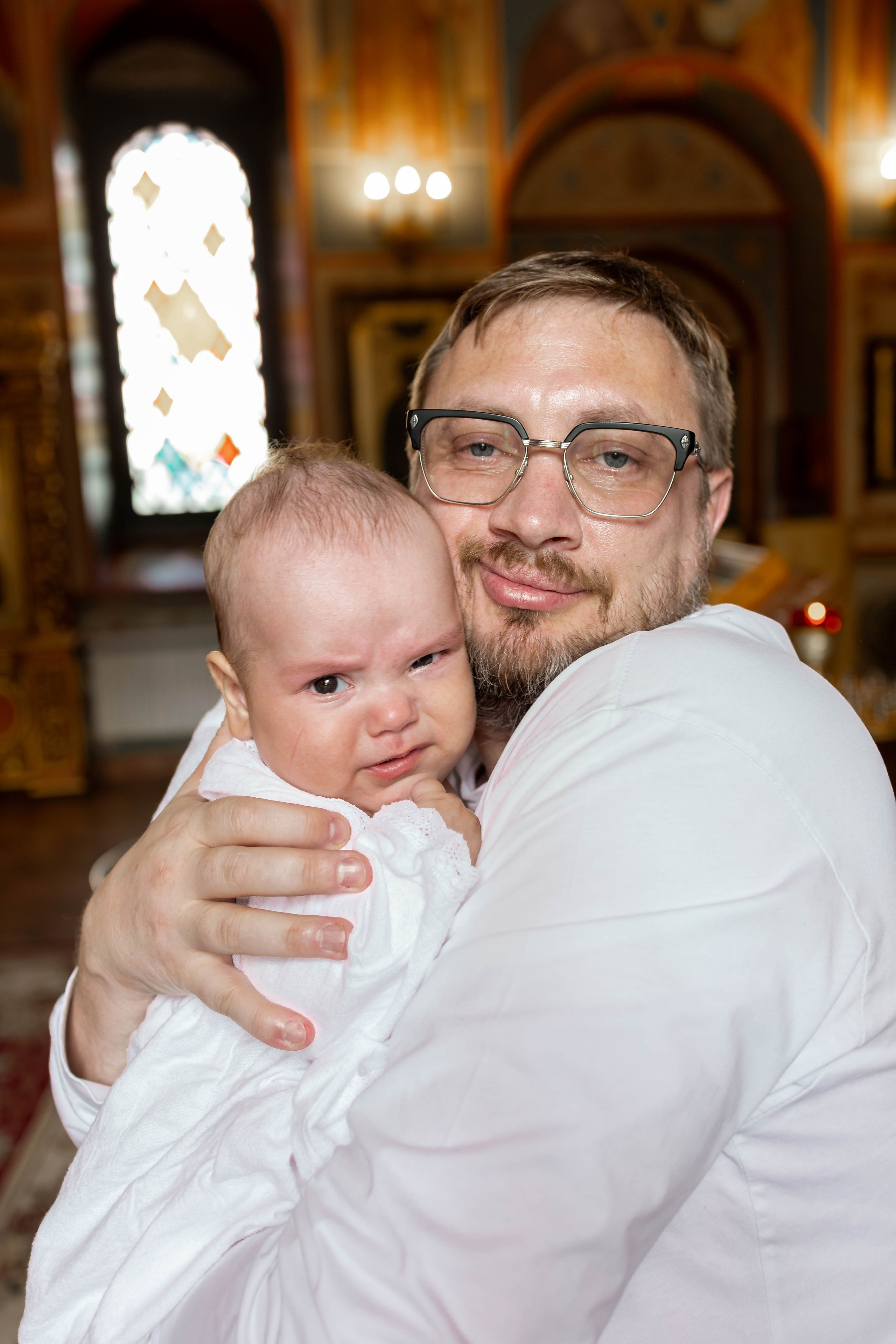 Таинство Крещения Евгения. Фотограф новорождённых Newborn Москва