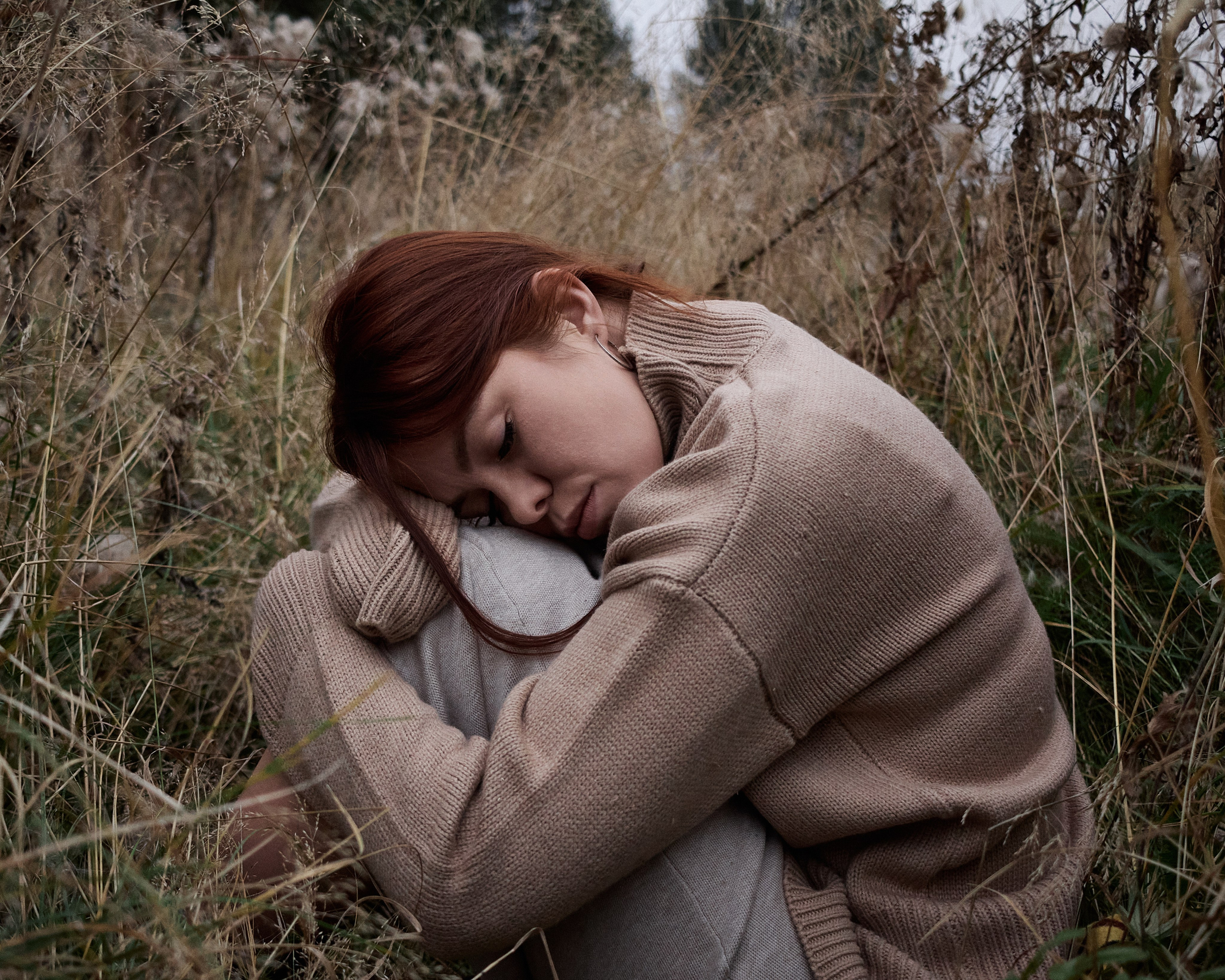 Полина и осенний лес. Фотограф из Первоуральска Роман Заиченко