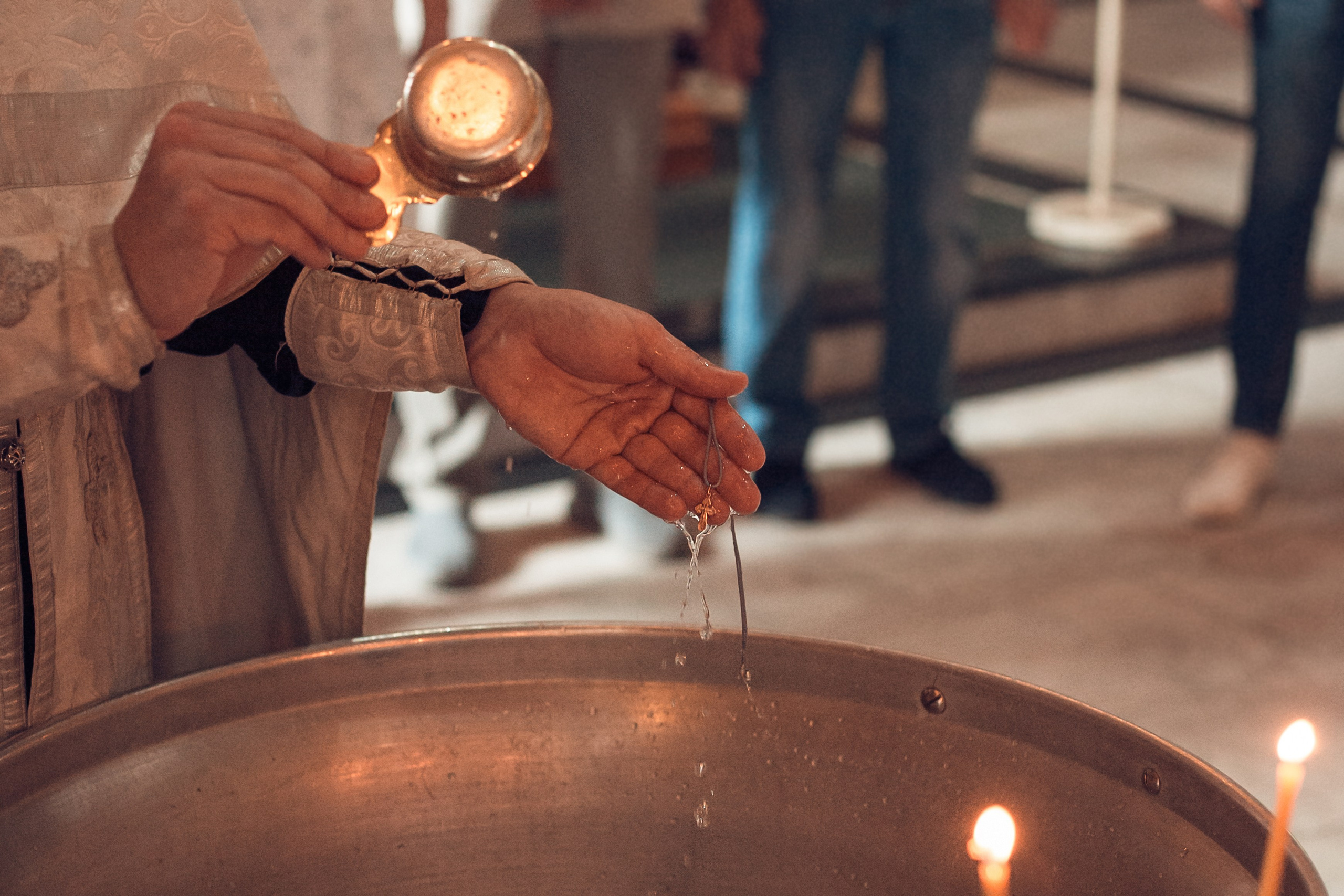 Крещение Татьяны в Свято-Троицком кафедральном соборе Калуги