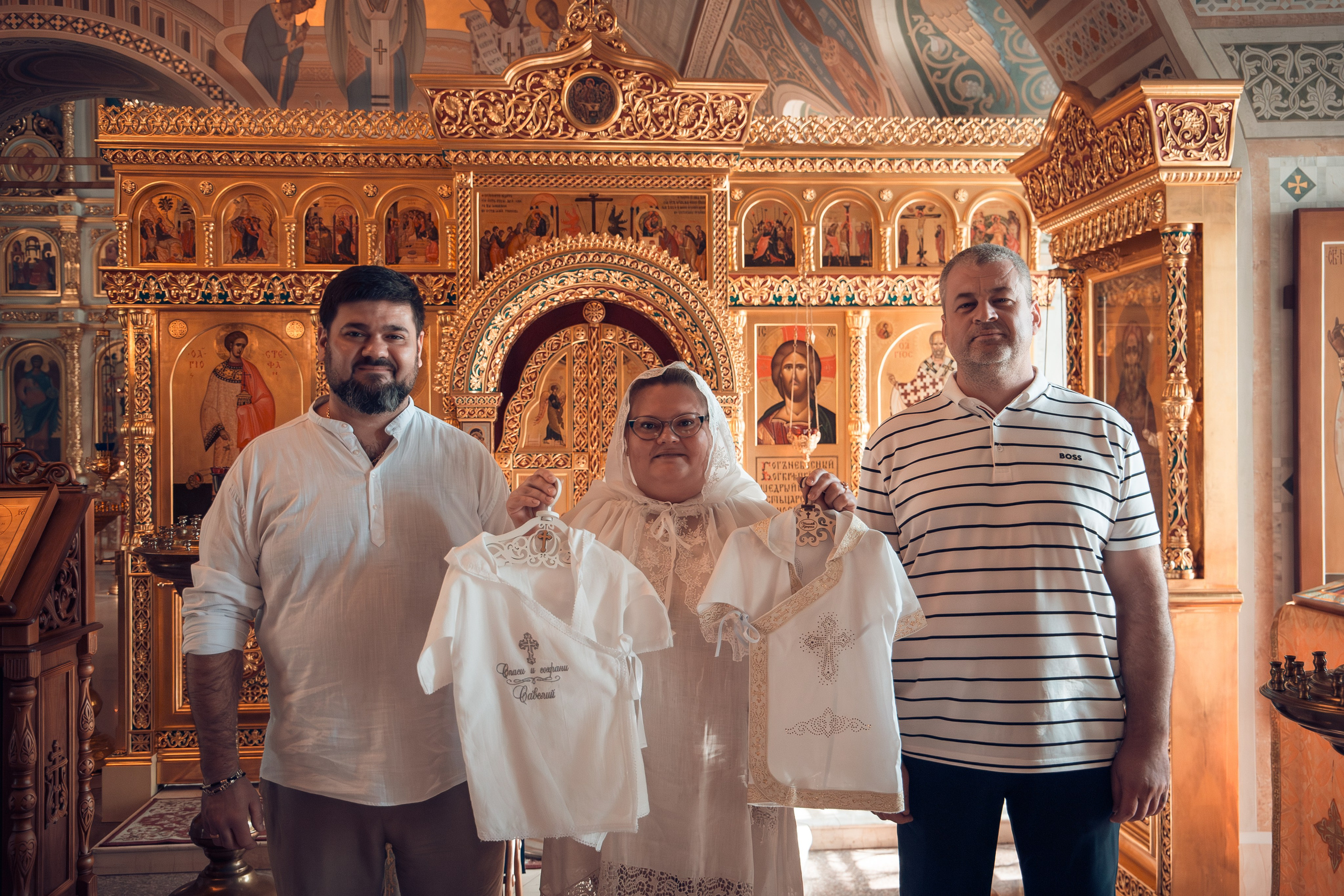 Съёмка Крещения малышей