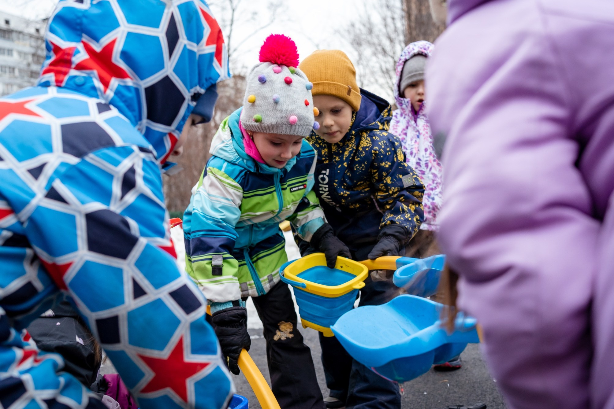 Детский садик. Семейный фотограф Варвара Сорока в городе Москве