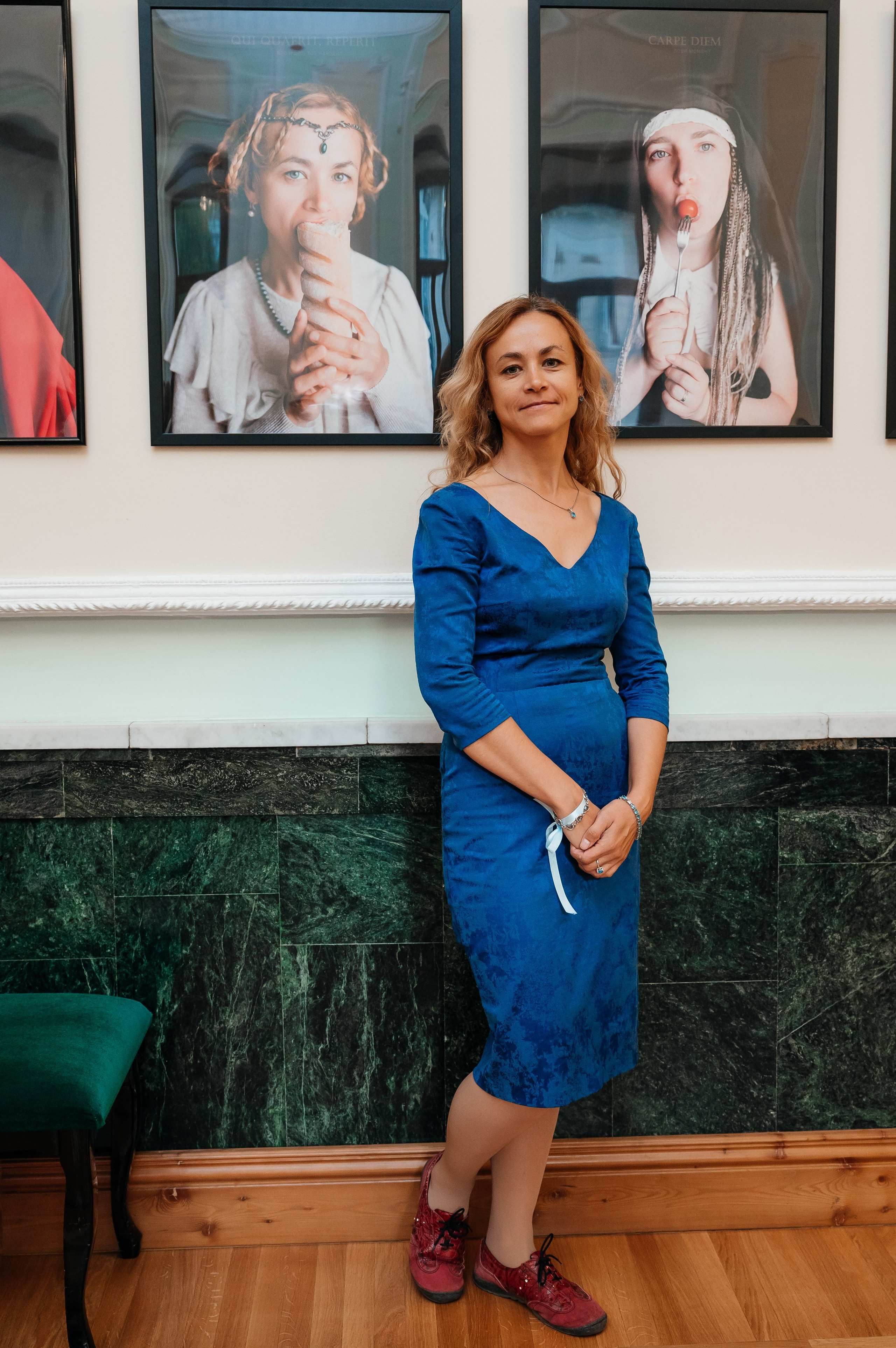 Открытие выставки Кати Васильевой в Молодежном театре. Wedding and family photographer USA