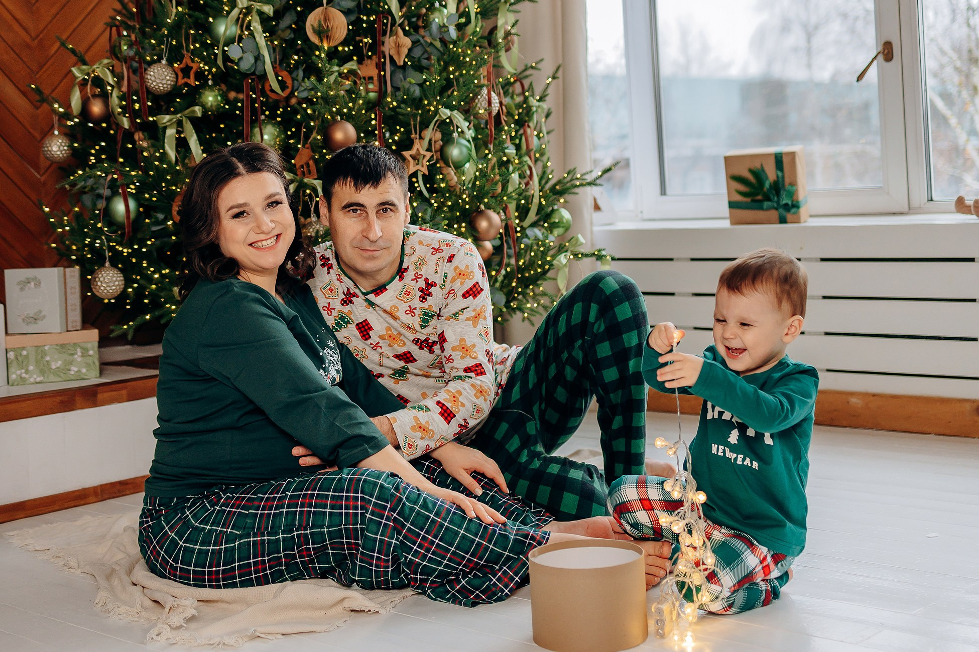 Подарок на Новый год. Семейный фотограф в Пензе Мария Левина