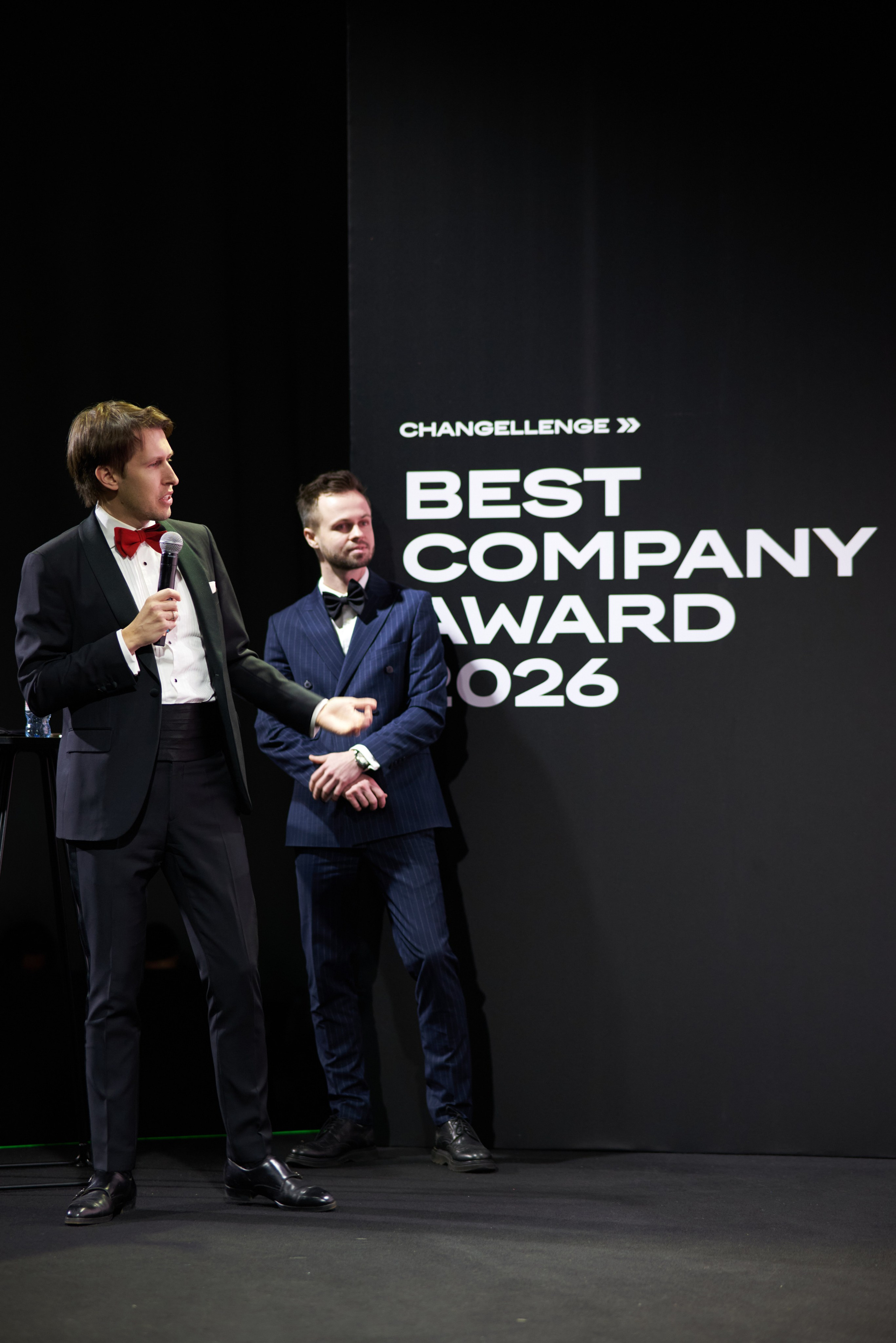 Репортажные фотографии с церемонии награждения Changellenge ≫ Best Company Award 2026. Съемка HR-премии, гости, спикеры, атмосфера мероприят
