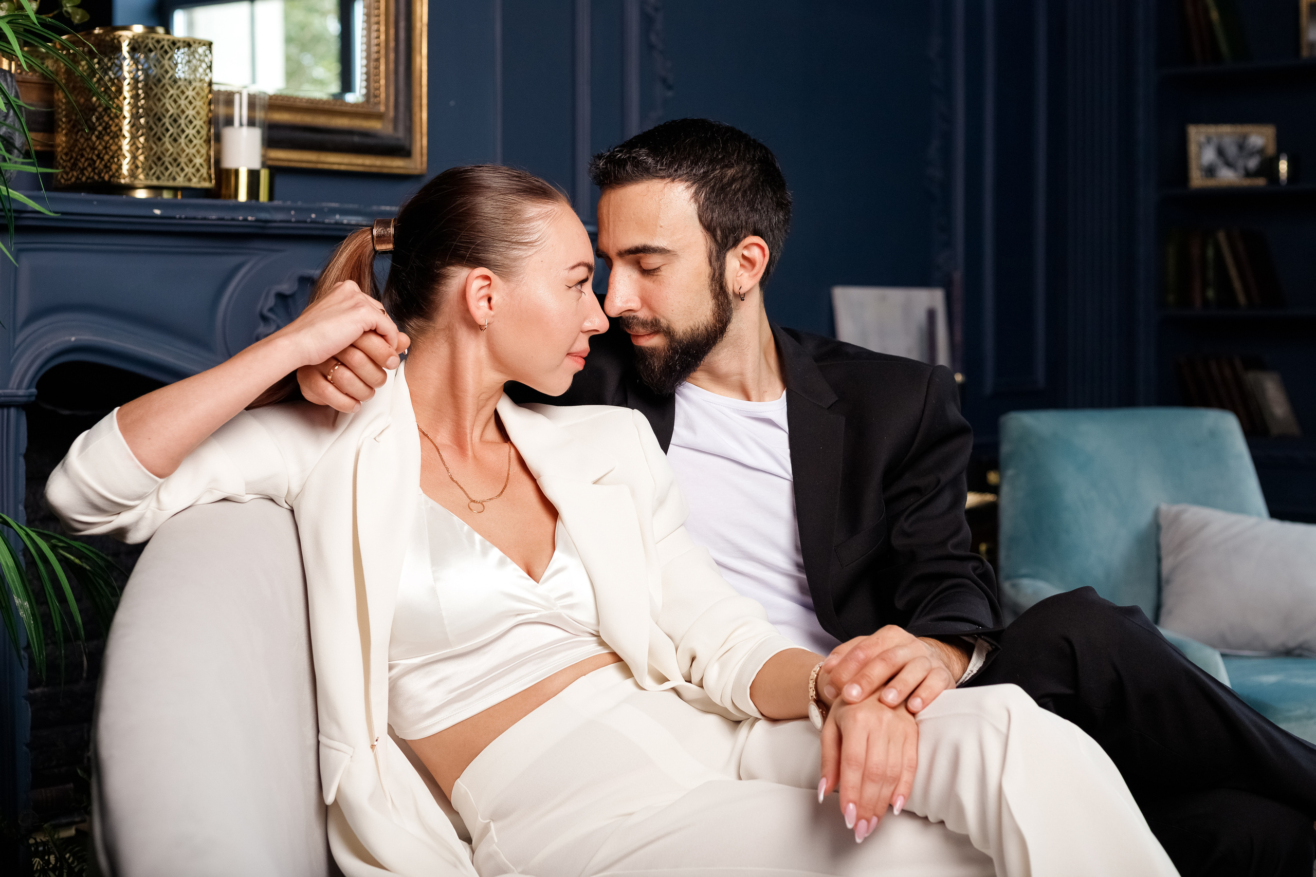 Студийная фотосессия Love Story | Фотограф Екатерина Космачева