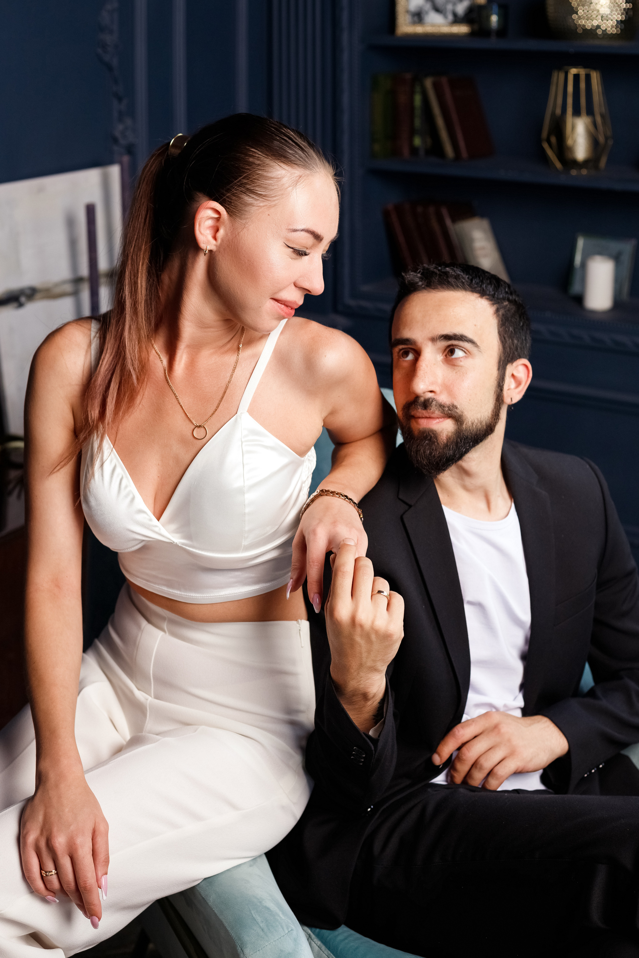 Студийная фотосессия Love Story | Фотограф Екатерина Космачева