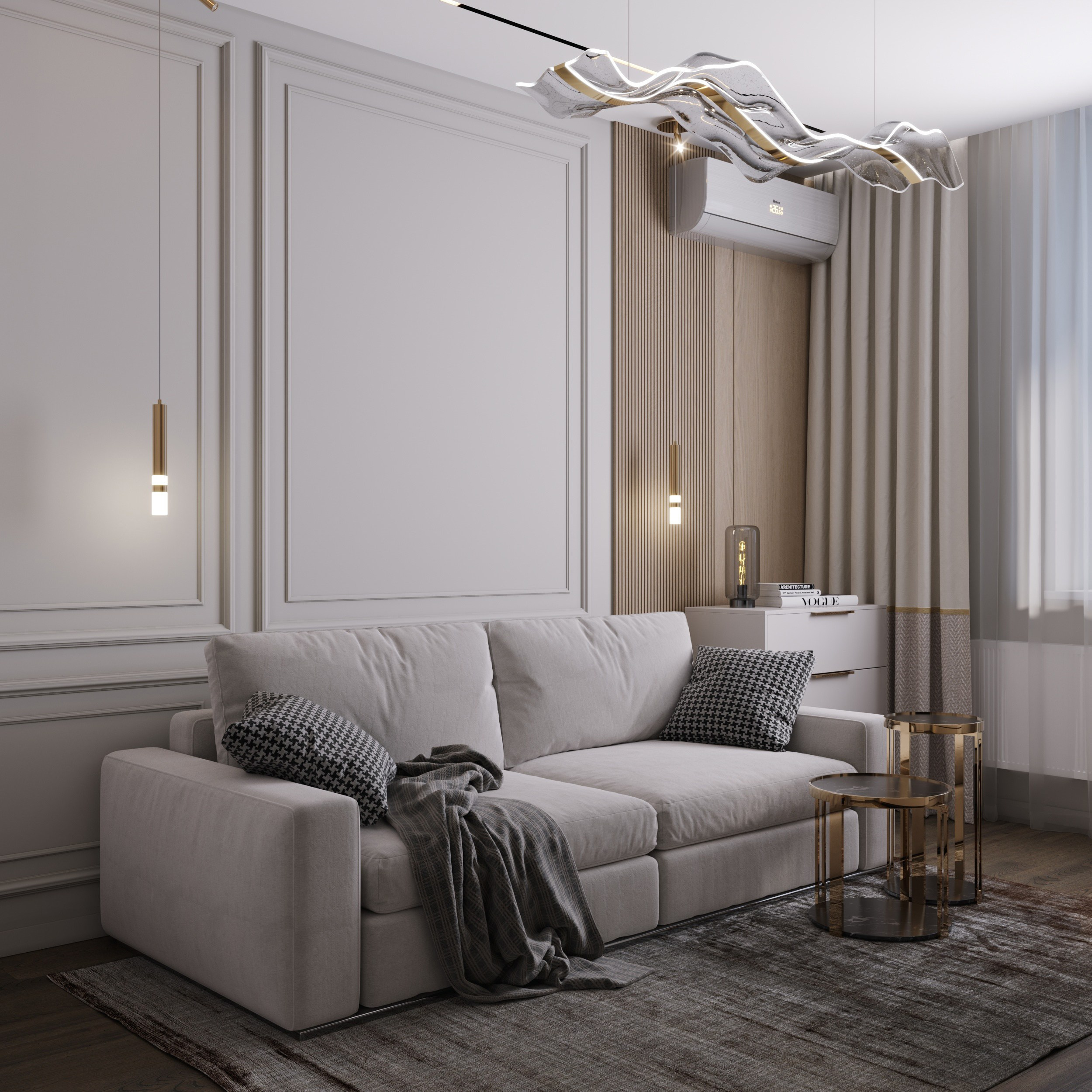 Дизайн- проект квартиры на проспекте Соколова, г. Ростов на Дону. Дизайнер интерьеров Успенская Виктория Краснодар