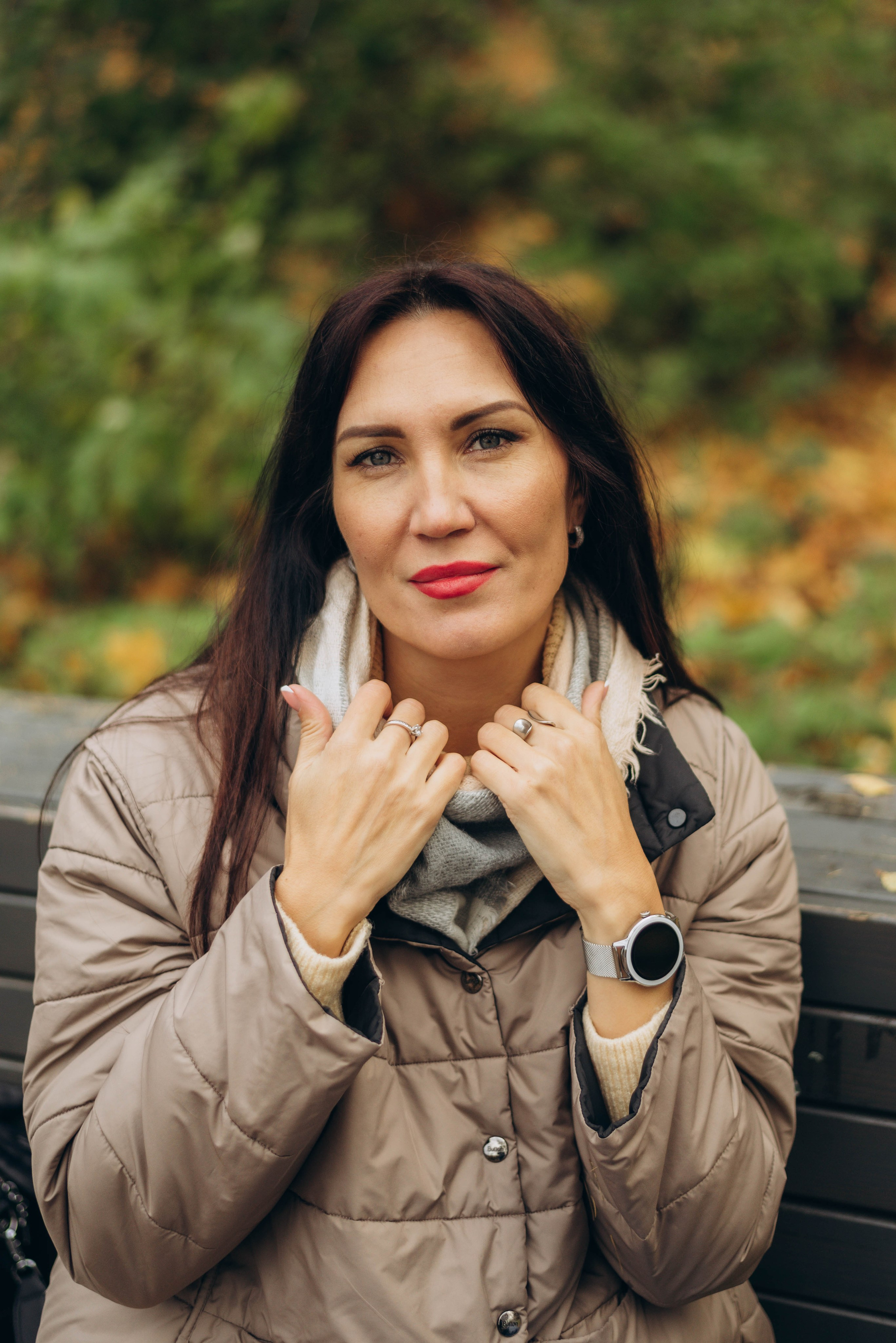 Прогулочная фотоссесия для девушки в парке. Семейный фотограф в Железнодорожном Масаева Елена