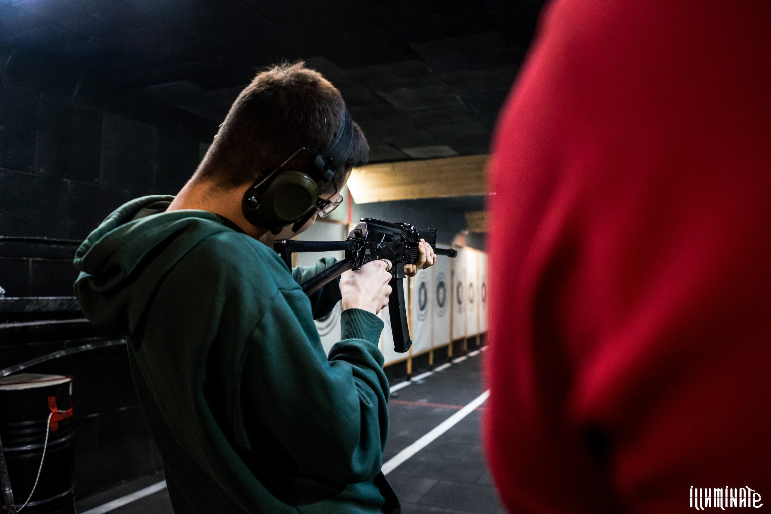 Стрелковый клуб ВОЛК. Фотограф в Воронеже Ольга Космодемьянская