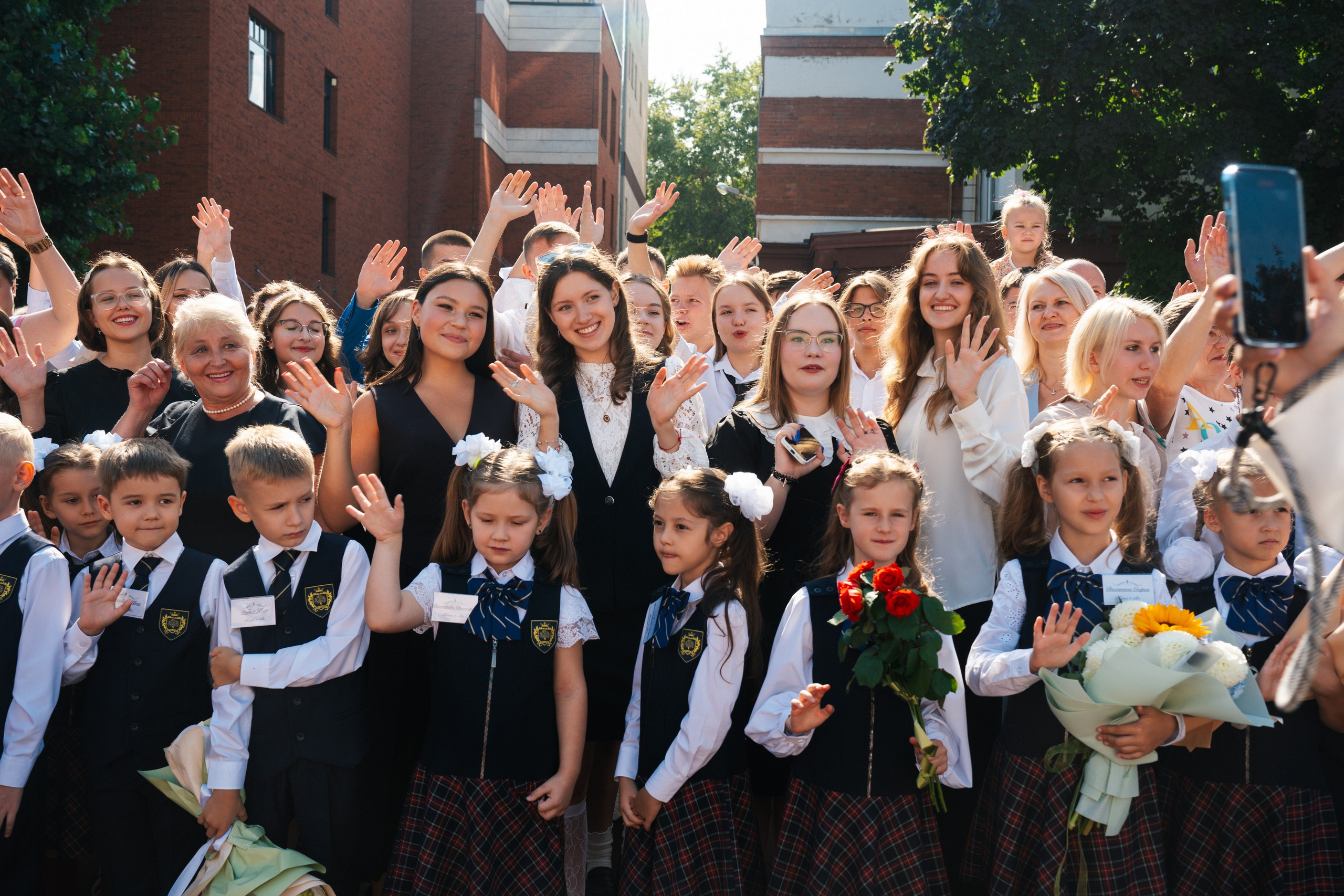 1 сентября | Школа им. Басова. Фотограф в Воронеже Ольга Космодемьянская