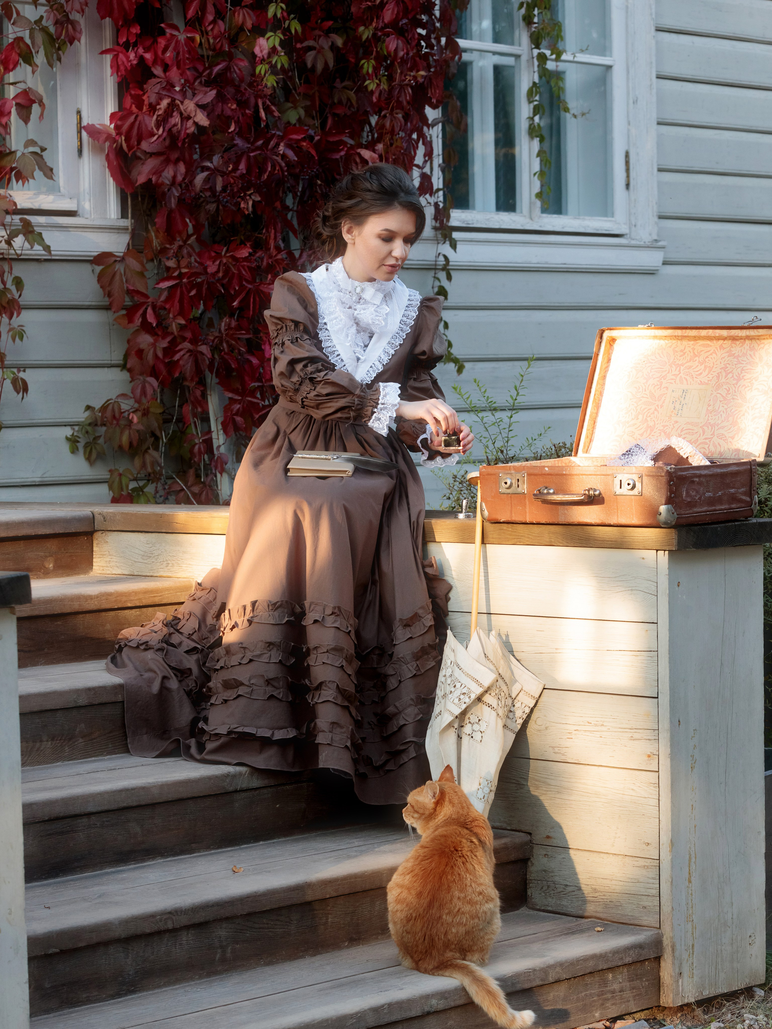 Красивая дама. Костюмированная фотосессия. Фотосессии Фотодни Псков СПб