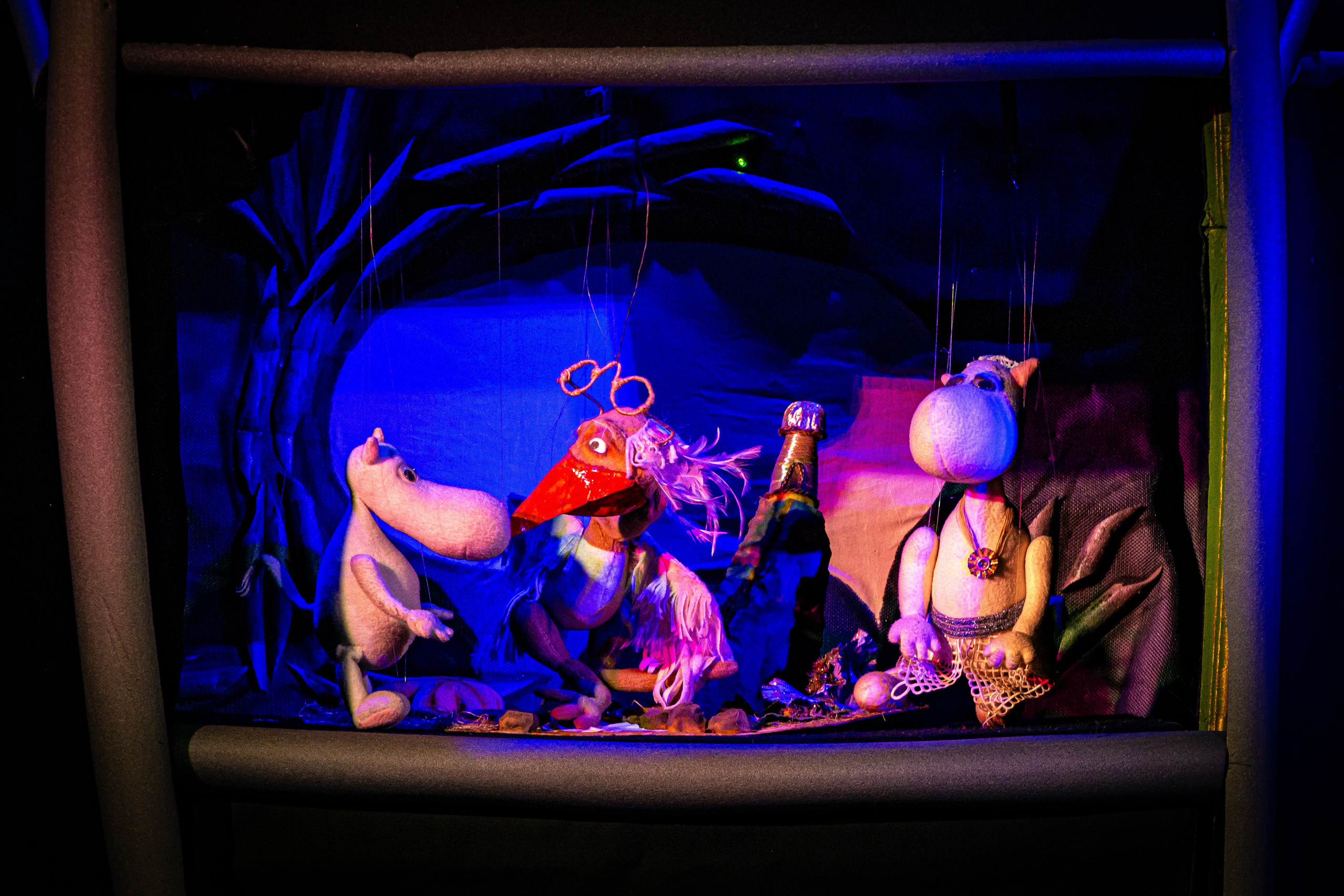 Мумитроли и большое наводнение спектакль театра Саквояж. Фотограф в Сочи Юрий Шептаев