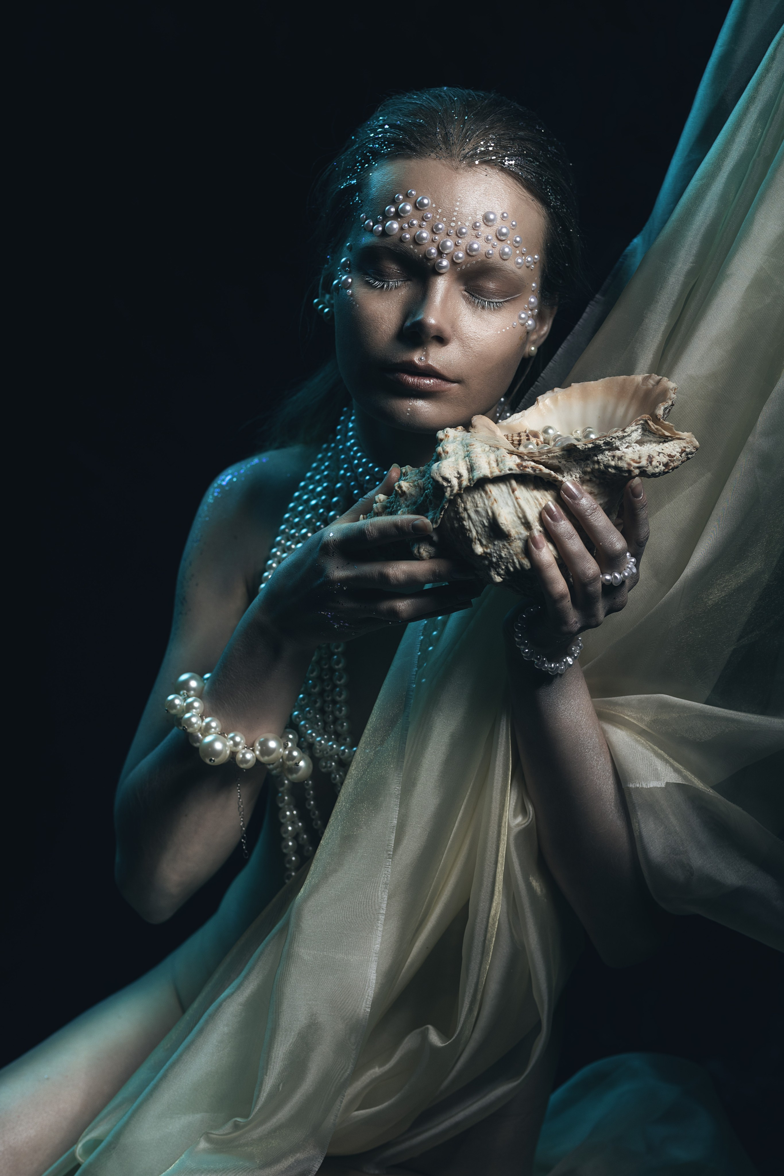 Pearl of a deep sea. Портретный фотограф Кристина Лукьянова