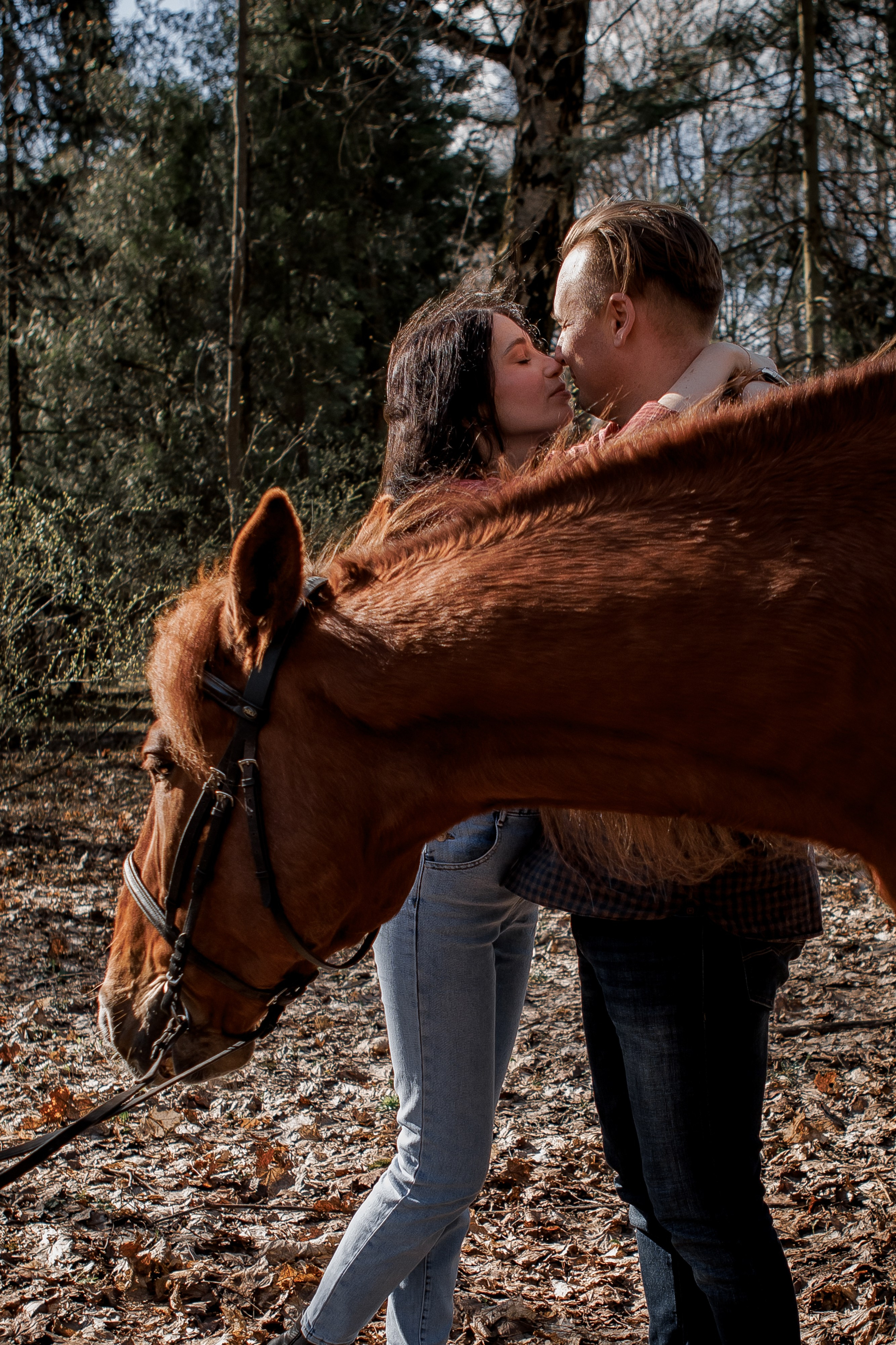 Лав стори Конный клуб Маргарита и Гинтарас. Свадебный фотограф в Москве
