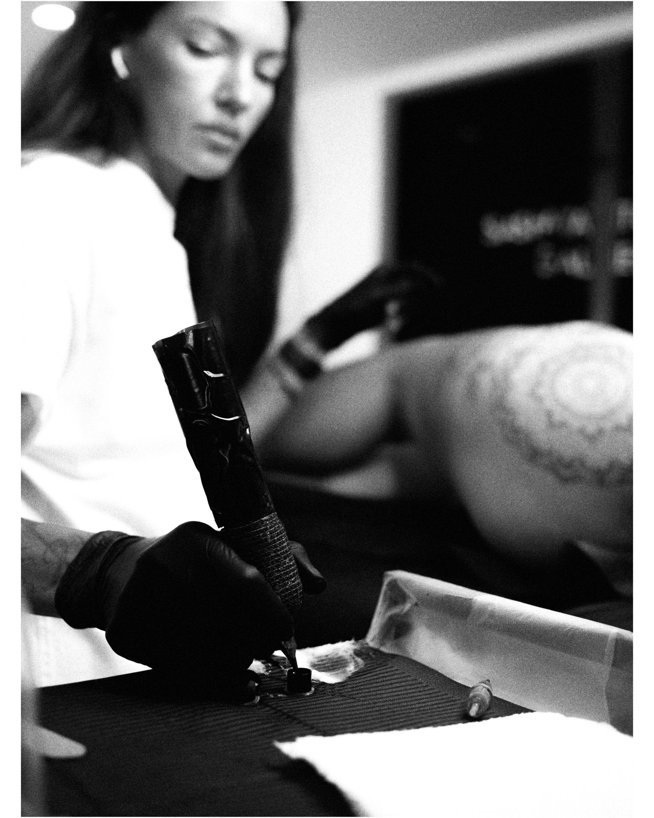 Professional. Portrait and backstage photographer Nina Crane