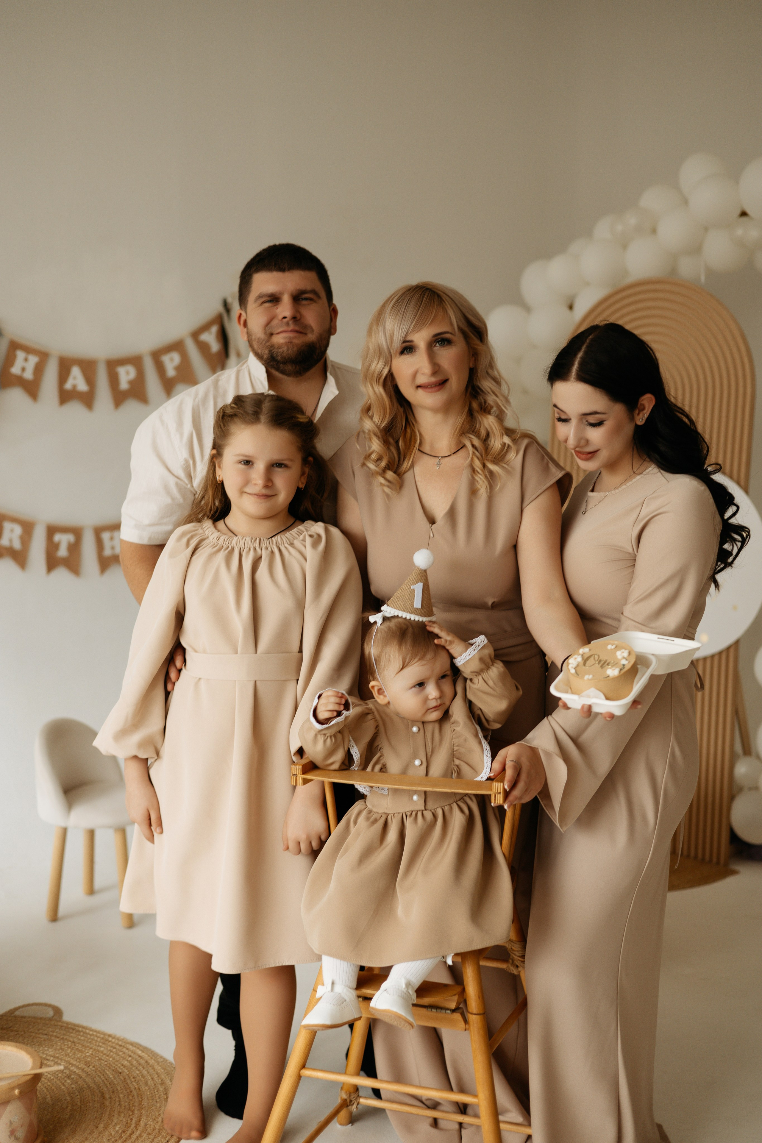 Первый годик. Самый теплый фотограф в Краснодаре Рябоконь Ксения