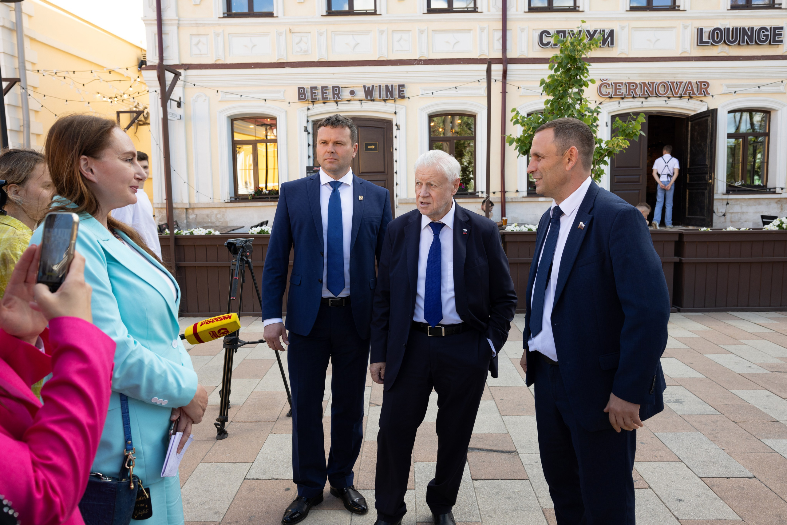 Визит лидера партии Справедливая Россия Миронова С. М. в г. Тулу. Фотограф в Туле — Борисов Николай